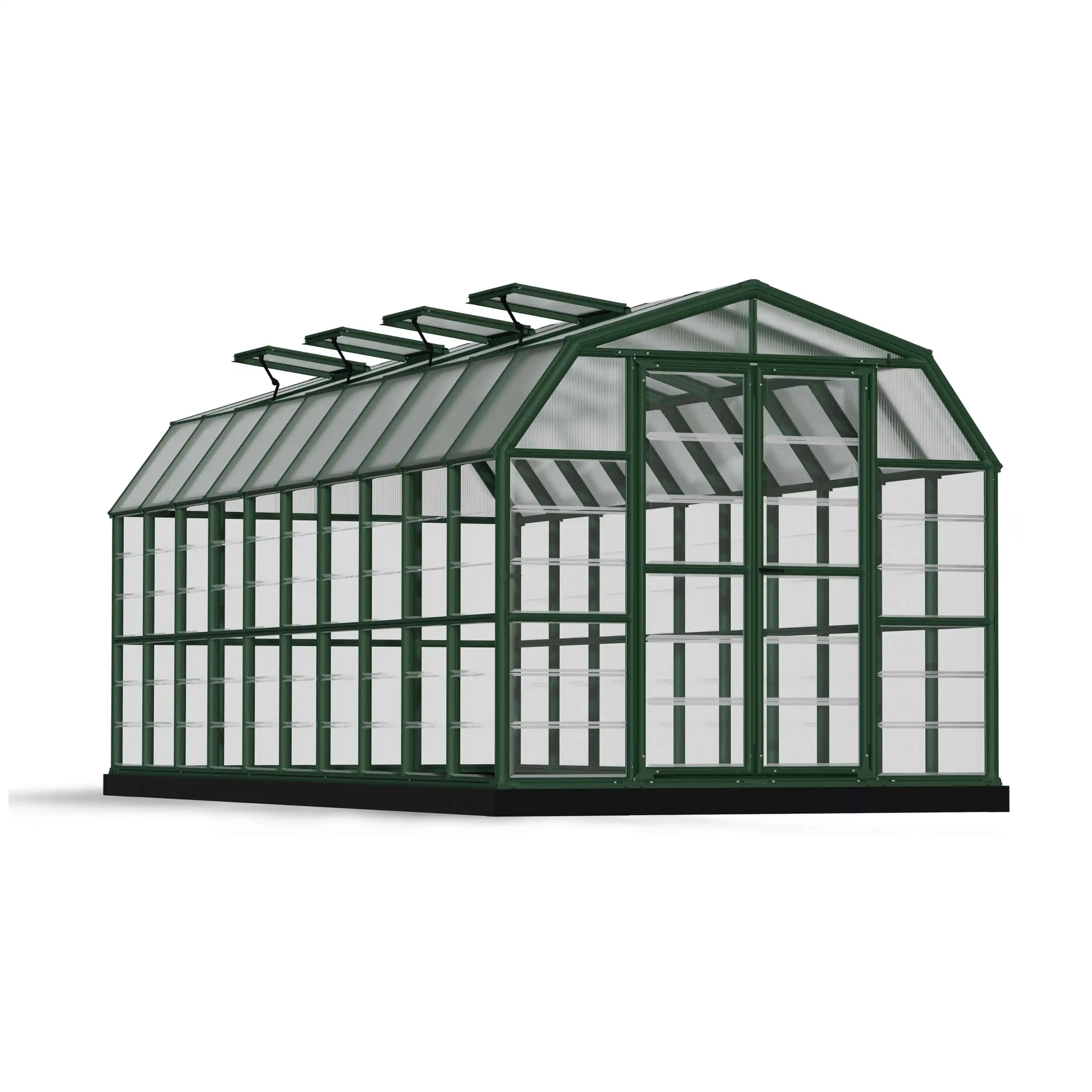 Canopia Grand Gardener 637X265X238 cm Serre de jardin Verte Transparente Hybrid