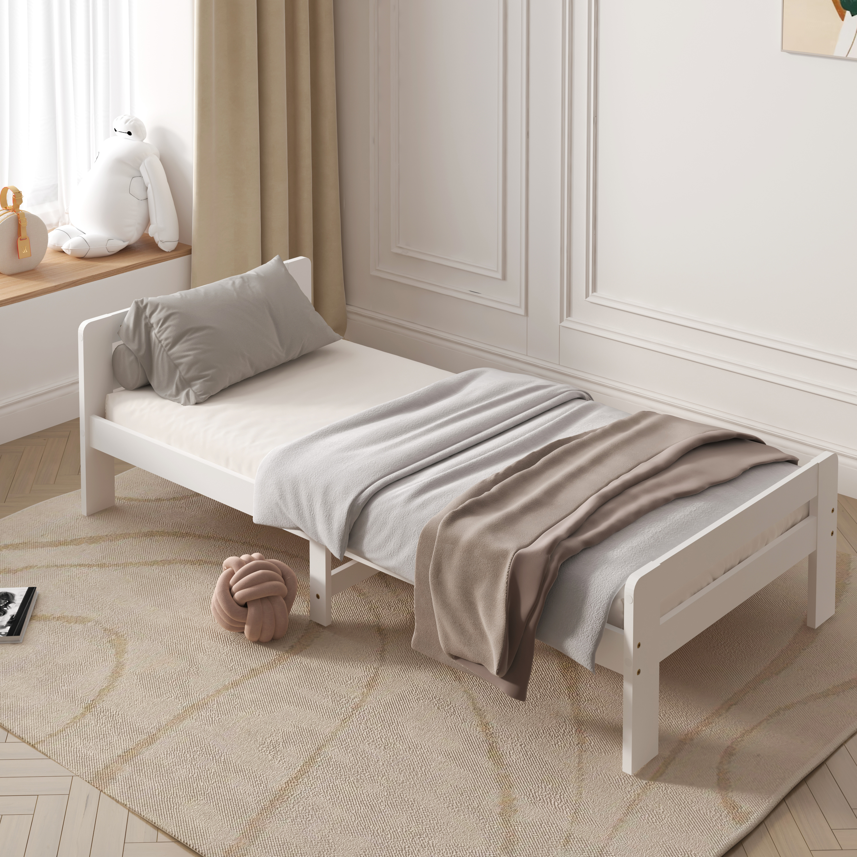 Sunny Olla Kids Bed White – Without Mattress