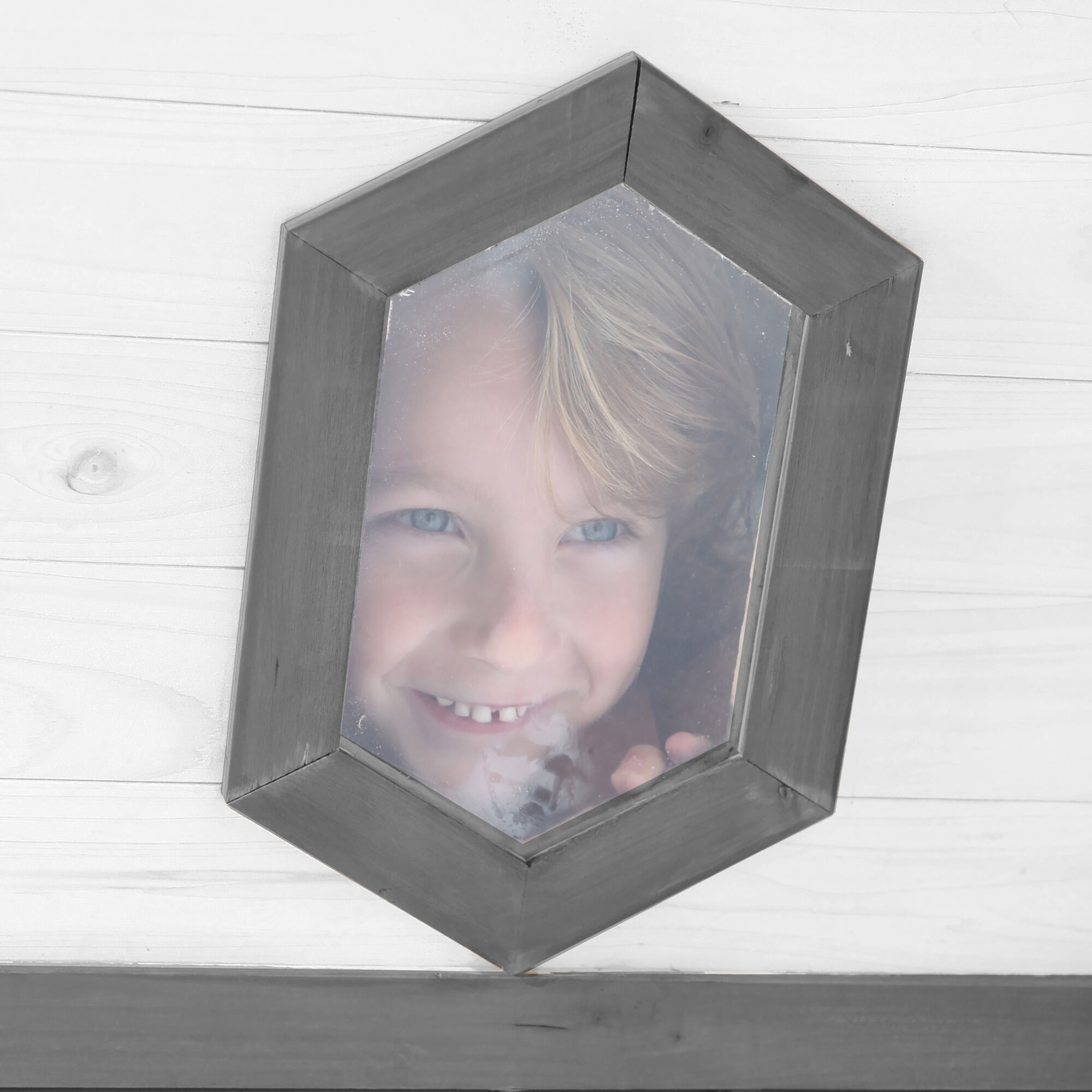 AXI Cabin Playhouse Grey/white-8717973938866 AXI Cabin Playhouse Grey/white