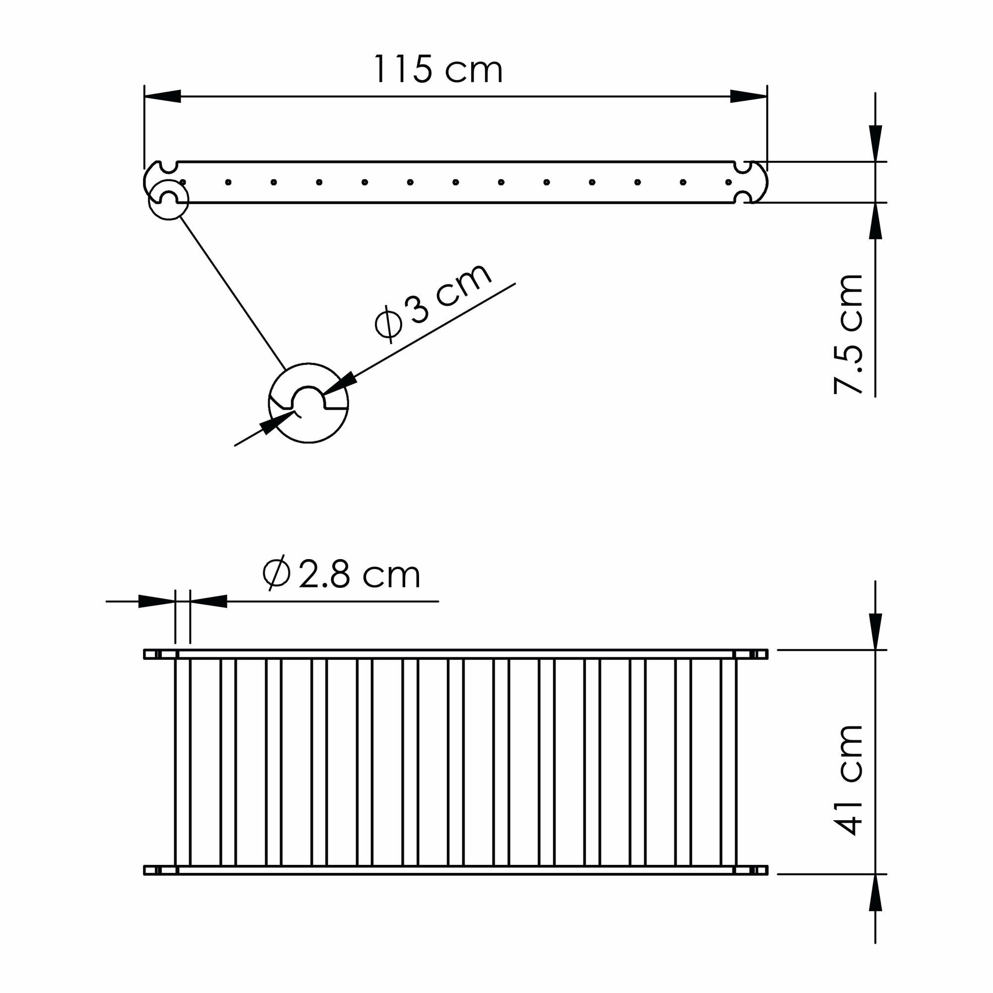 KateHaa Triangle de Pikler en bois avec échelle Naturel