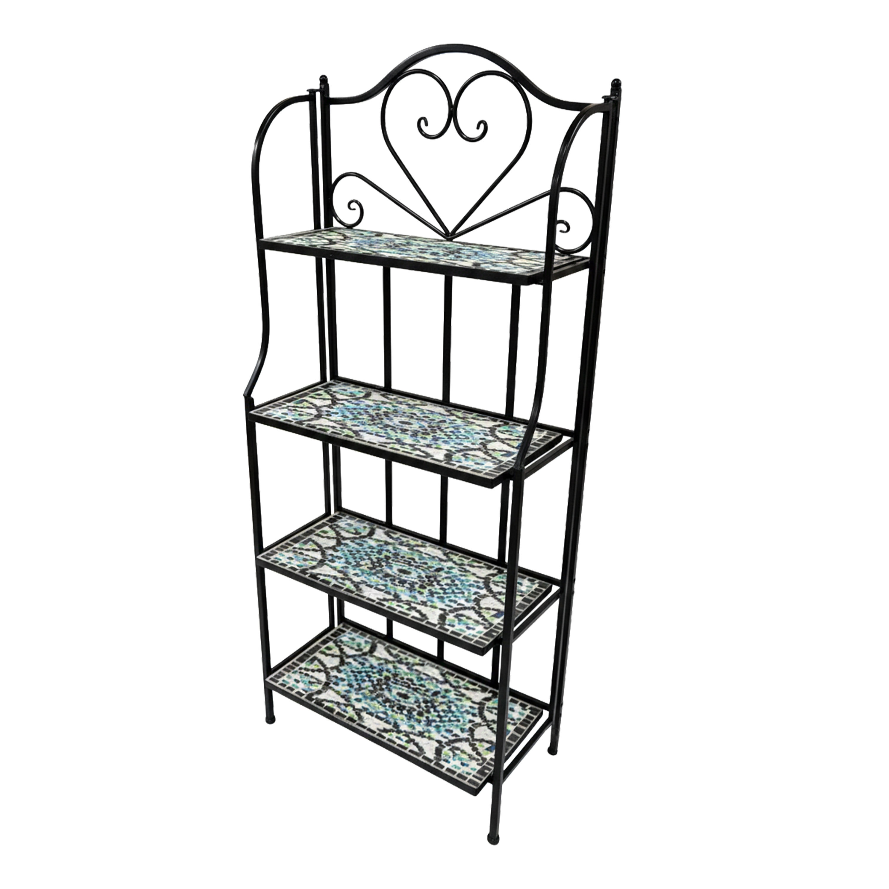 AXI Cleo Metal Plant Stand Mosaic Multicolour