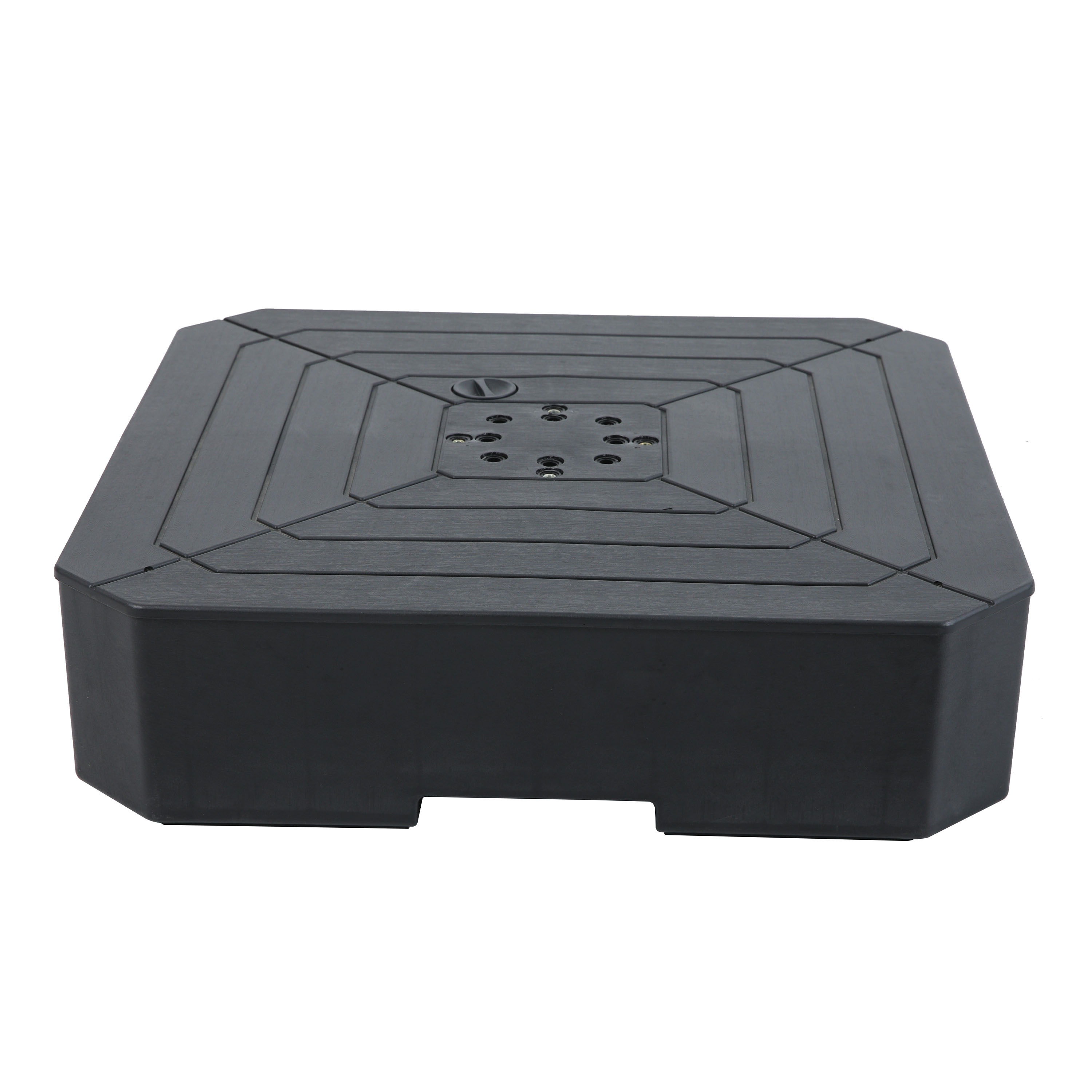 AXI Dion Cantilever Parasol Ø 300cm incl. parasol base Oak-look/Beige