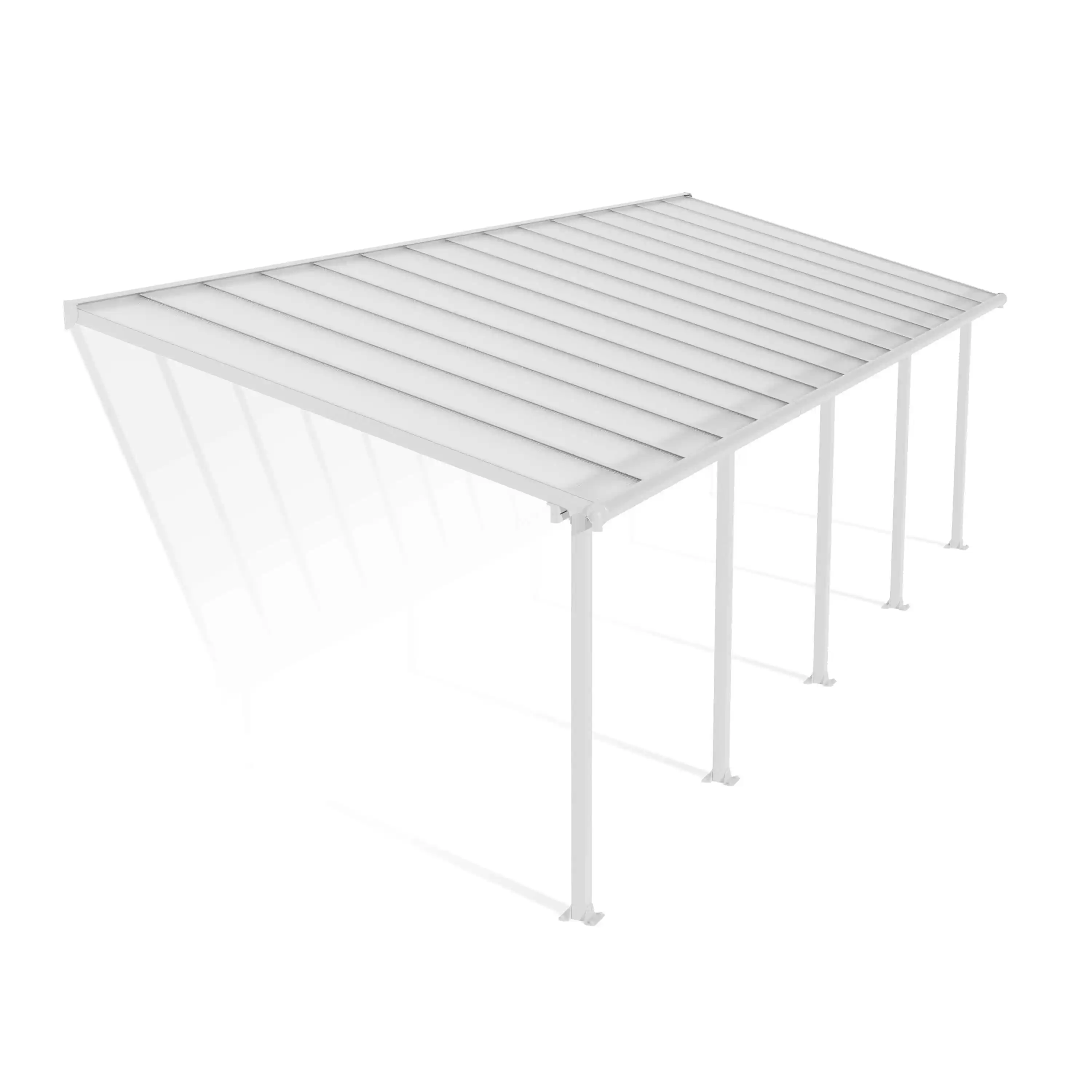 Canopia Olympia 924X294 cm Terrasoverkapping Wit Helder