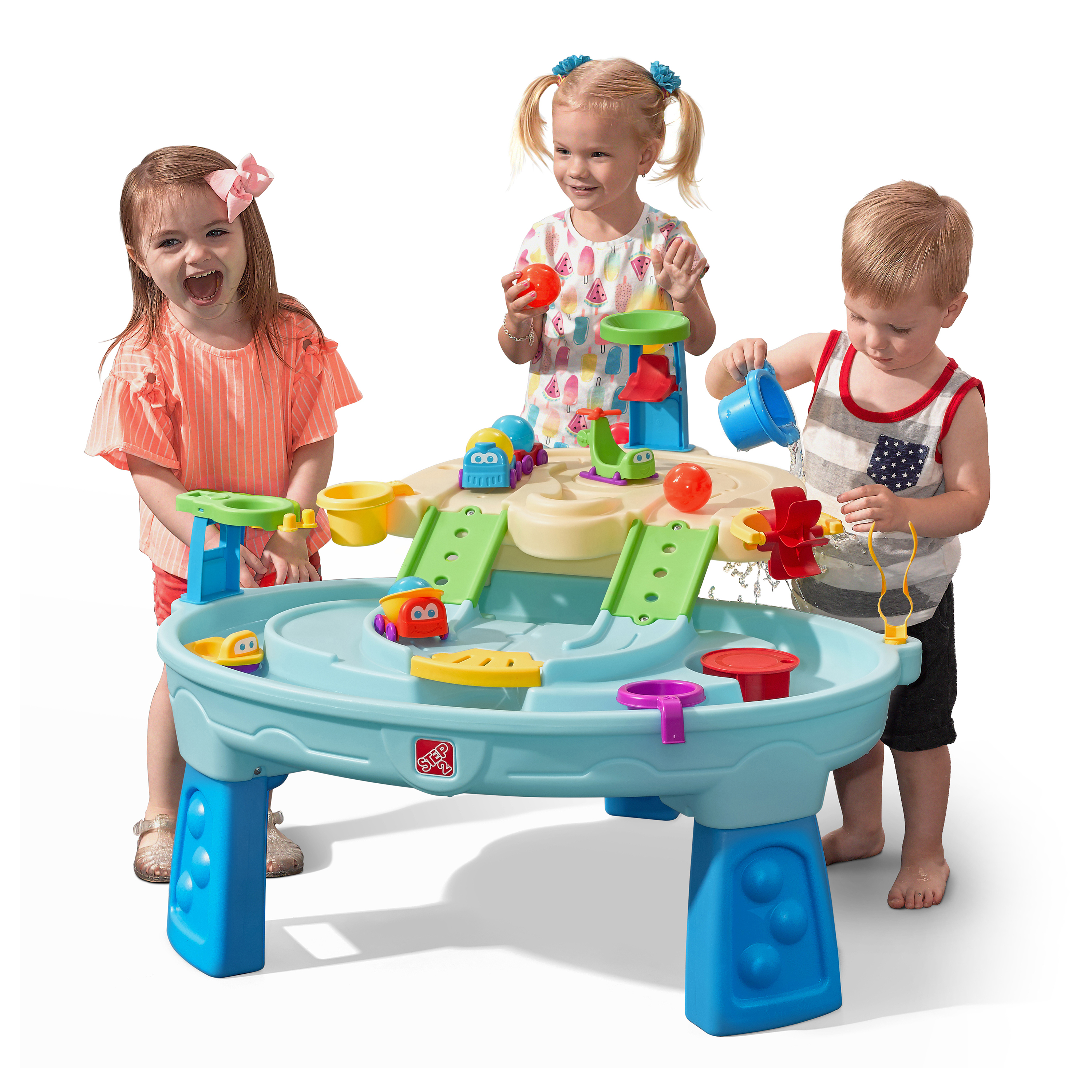 Step2 Ball Buddies Adventure Center Table d'eau avec balles 