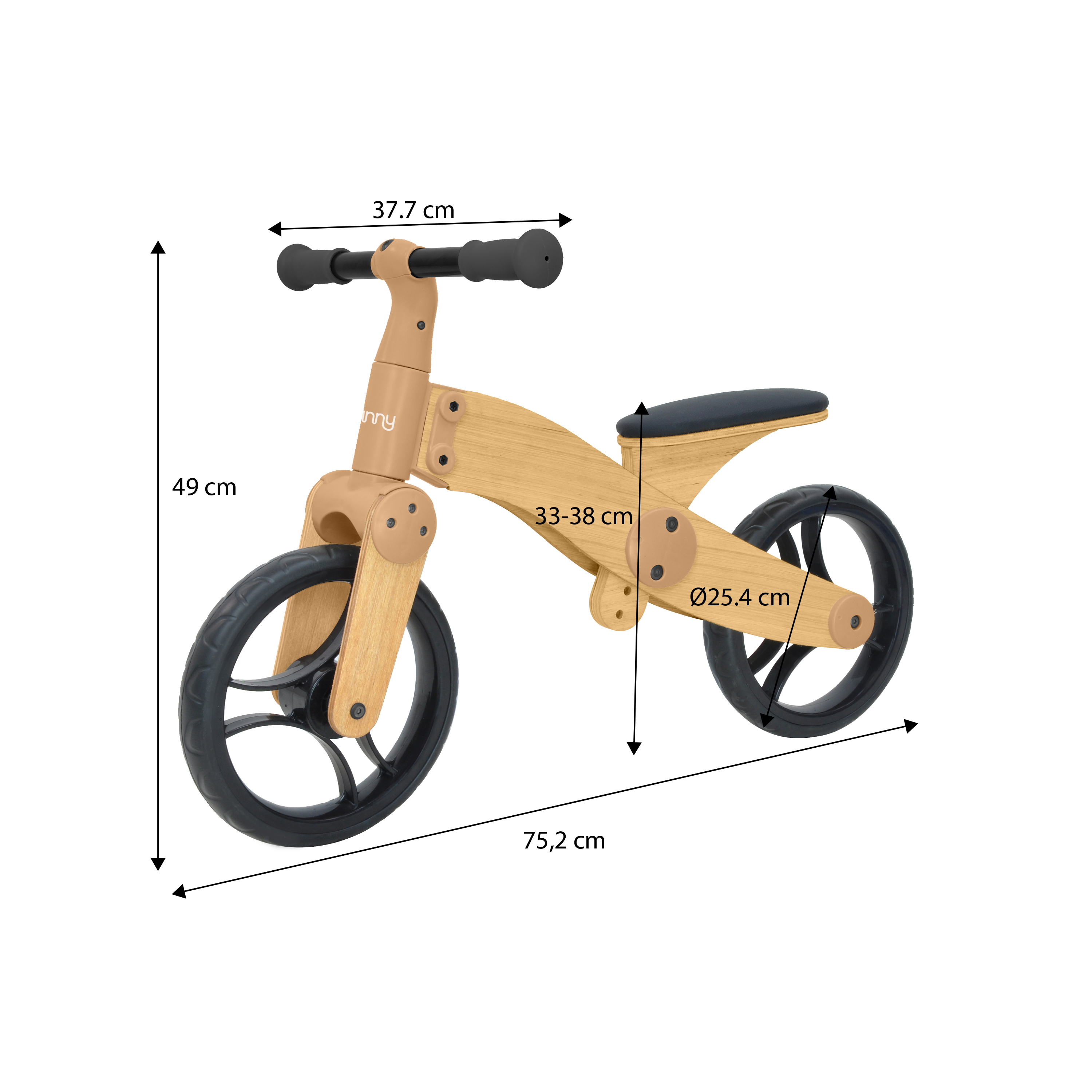 Sunny Balance Bike 1000 Draisienne en bois