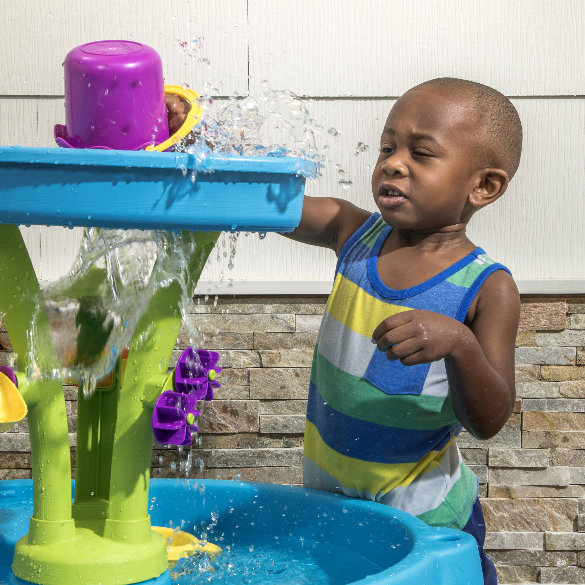 Step2 Summer Showers Splash Tower Watertafel