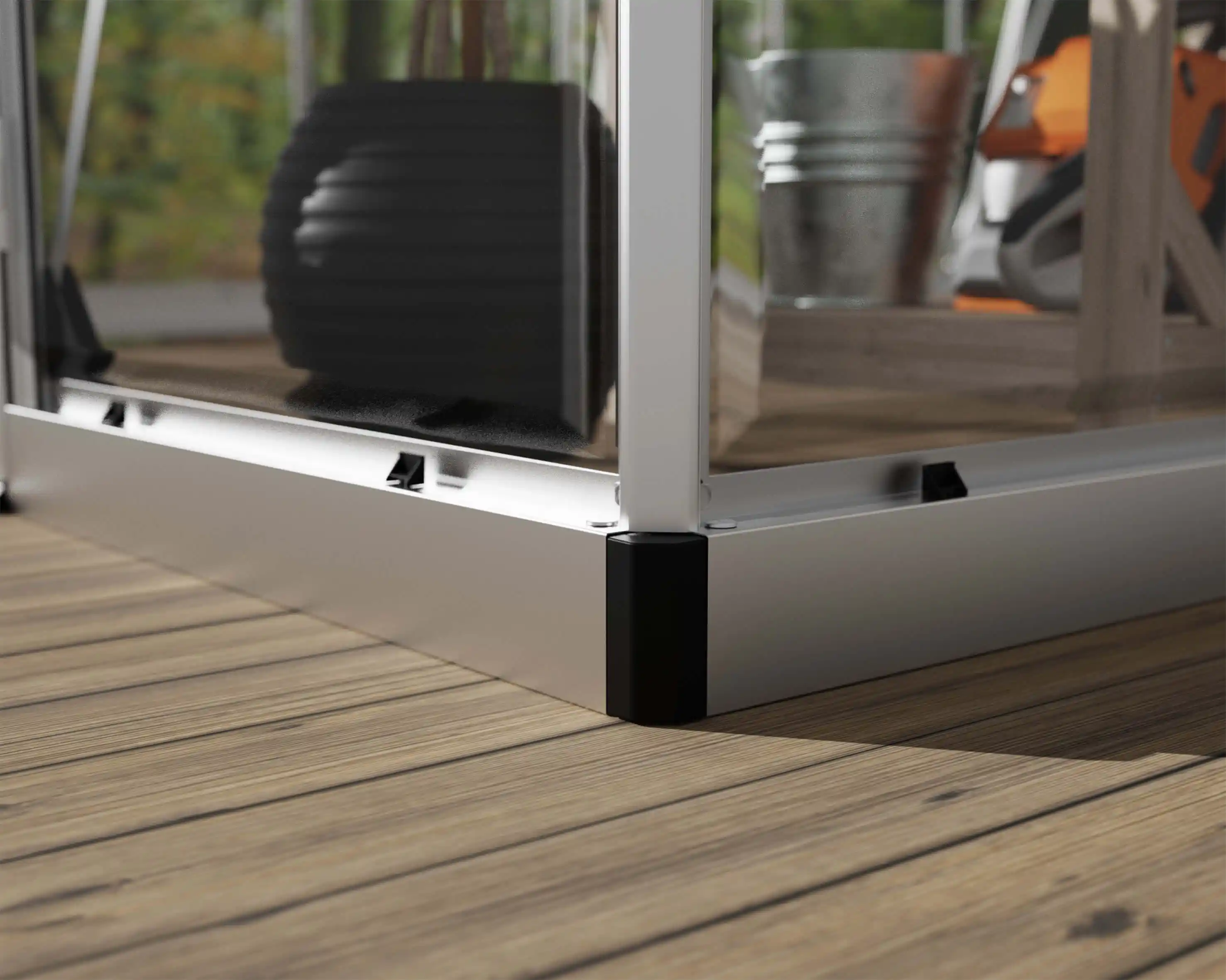 Canopia Hybrid 126X185X208 cm Tuinkas Zilver