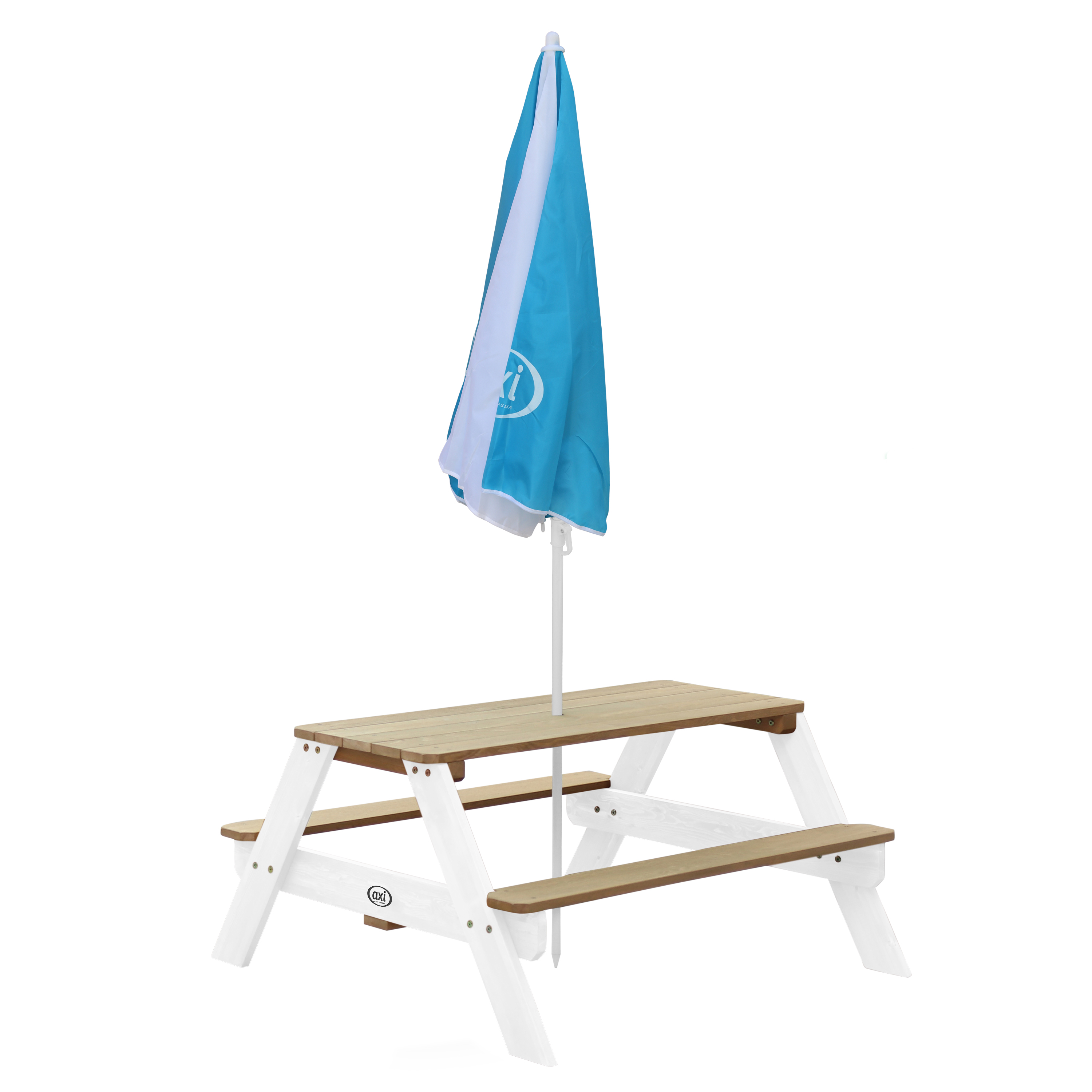 AXI Parasol Enfant Ø125 cm - Bleu/blanc
