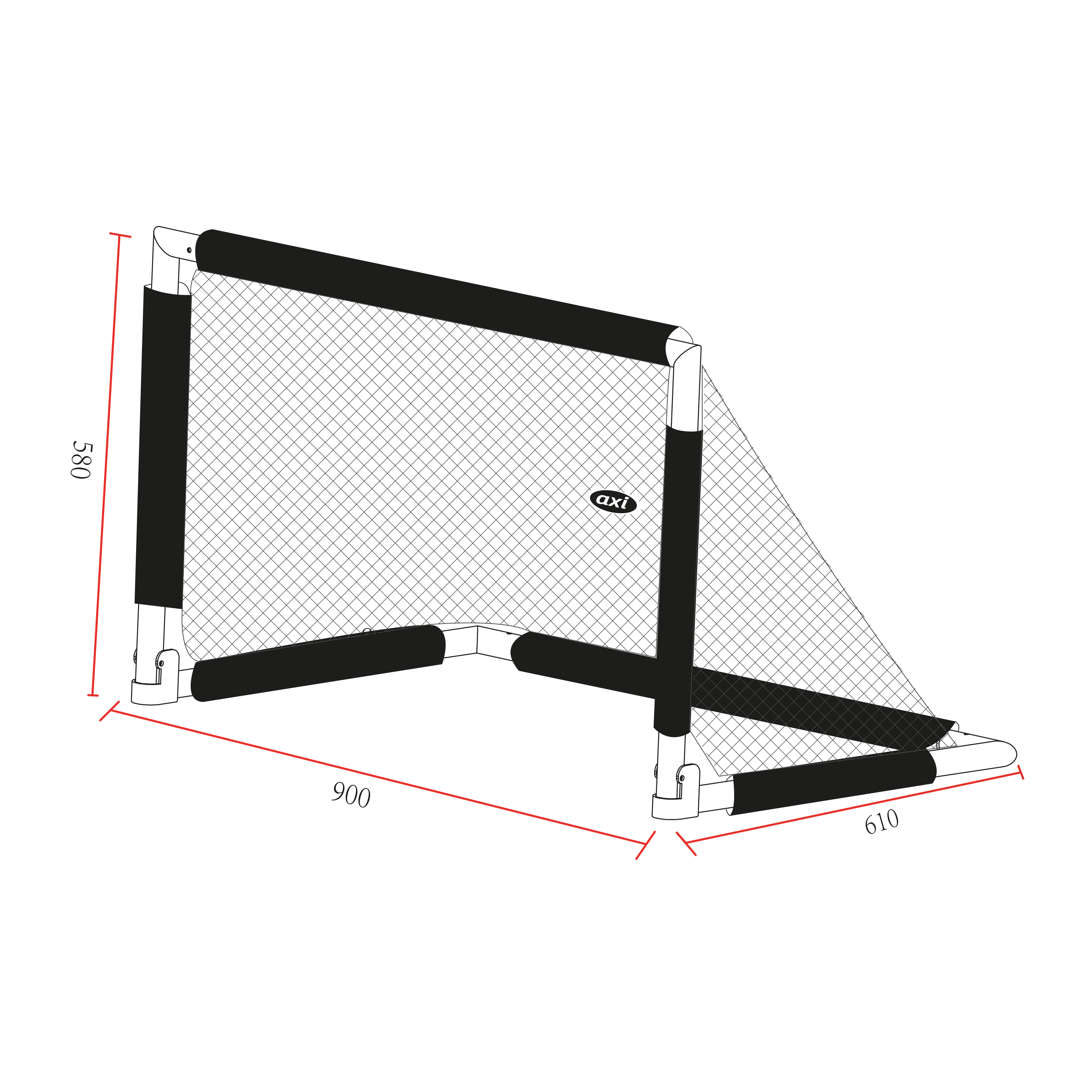 AXI Lionel Cage de football pliant 90 cm