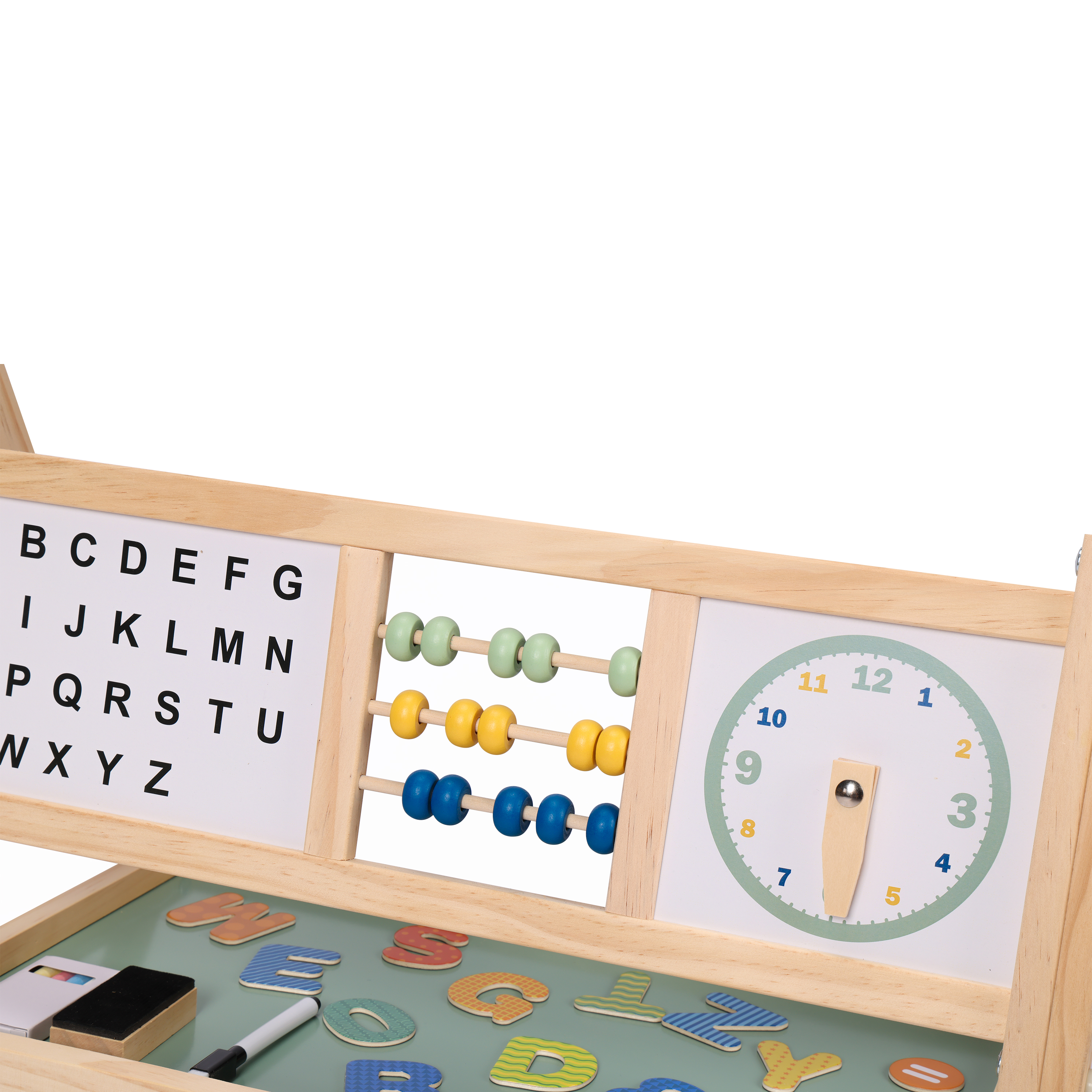 Sunny Nola Activity Easel - Natural Brown