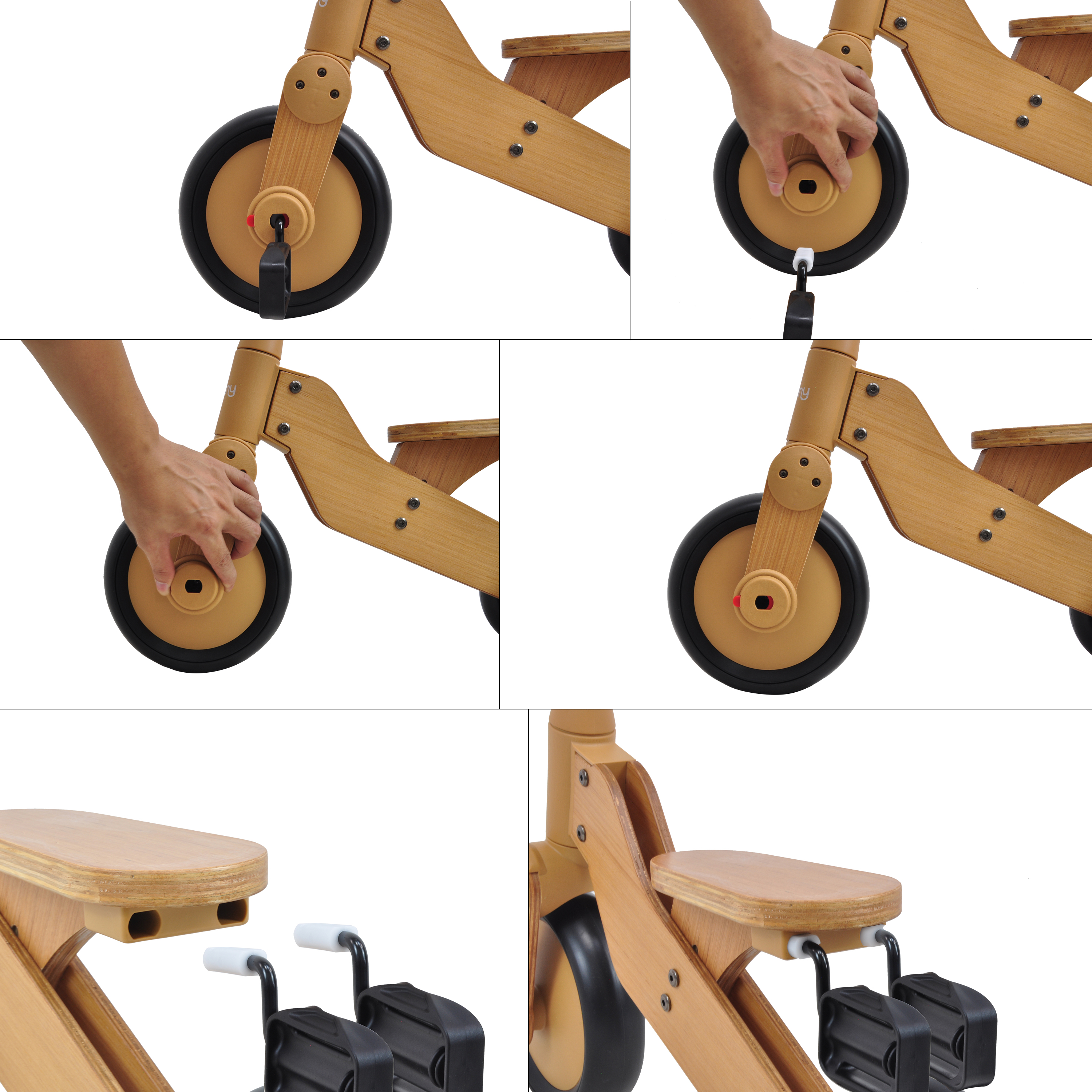 Sunny Walker 2-en-1 1000 Draisienne en bois