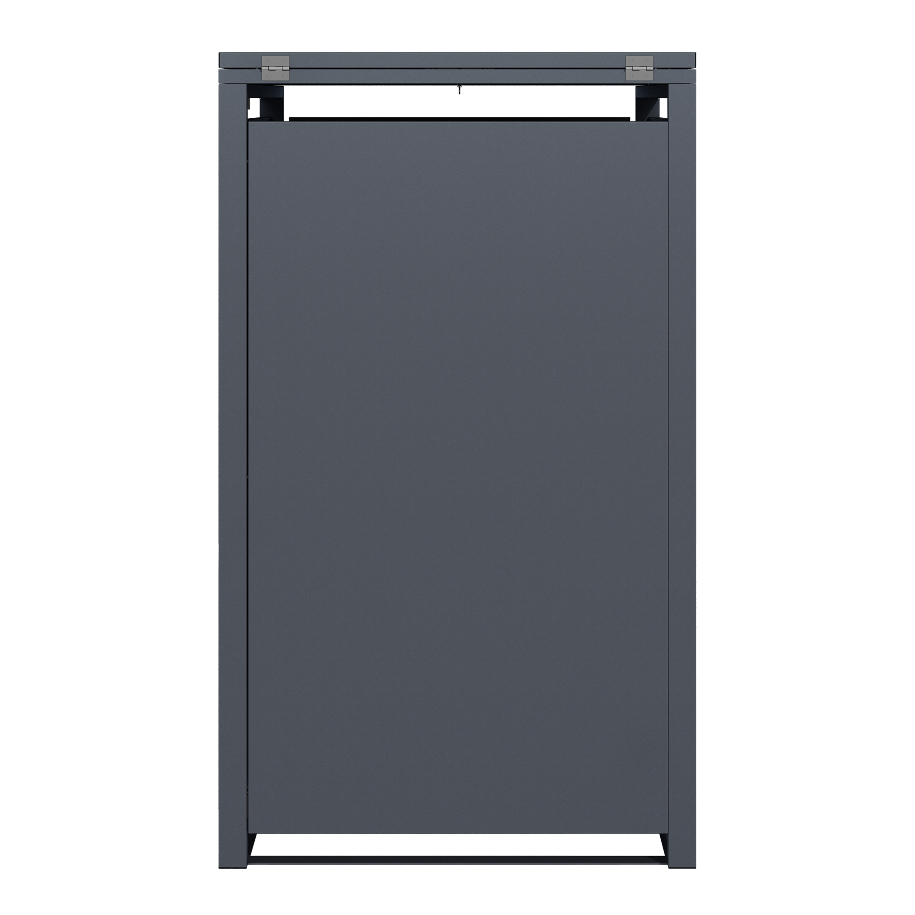 AXI Lucas Metal Garbage Bin Shed - 1 Garbage Bin