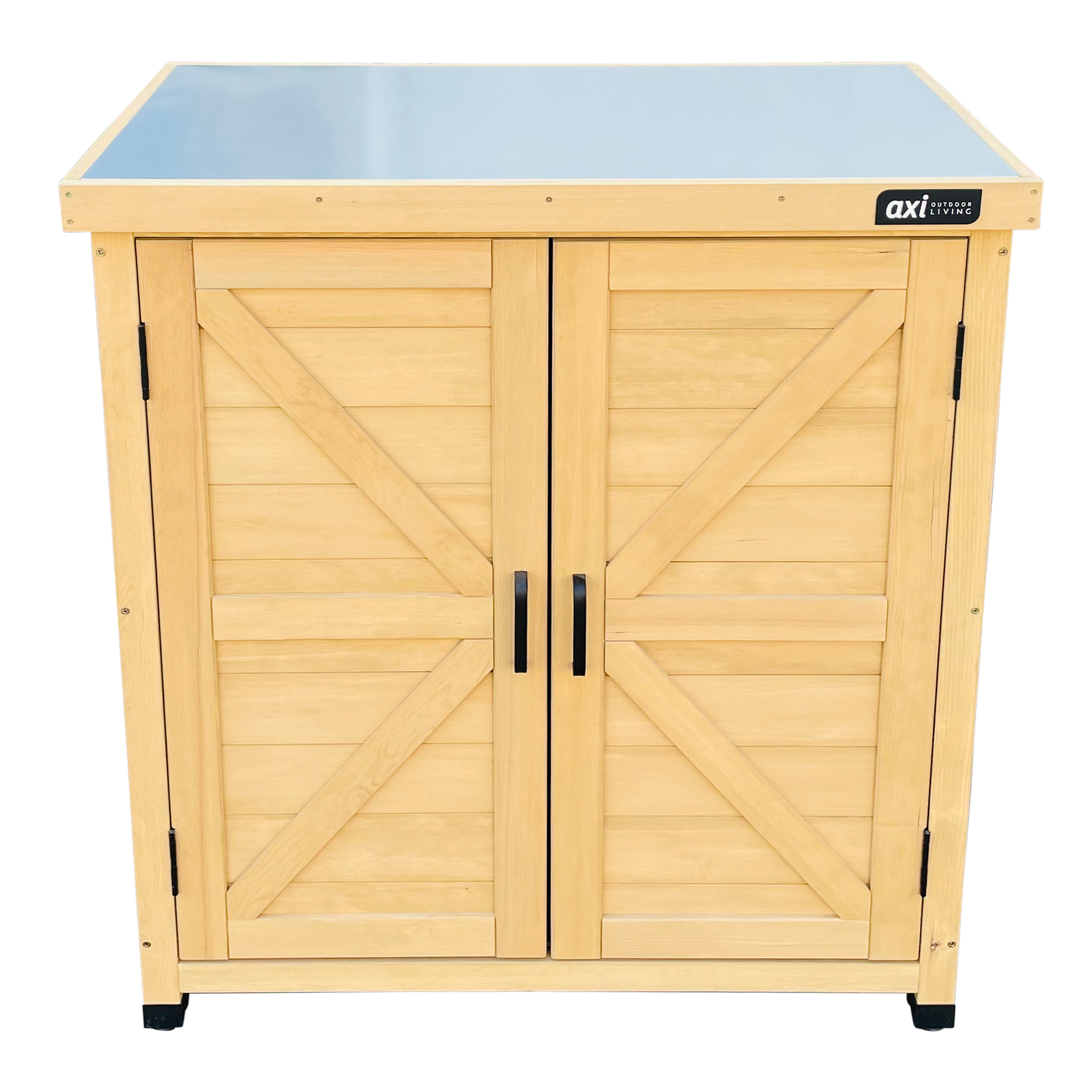 AXI Felix Armoire de jardin en bois brun 