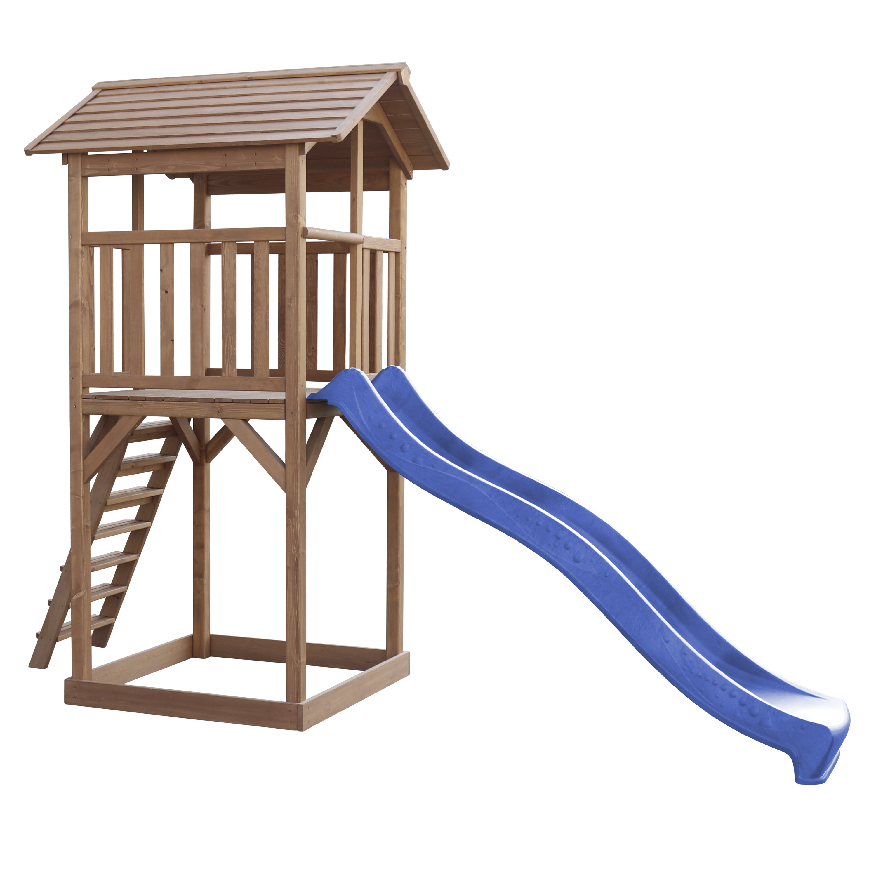 AXI Beach Tower Brown - Blue Slide