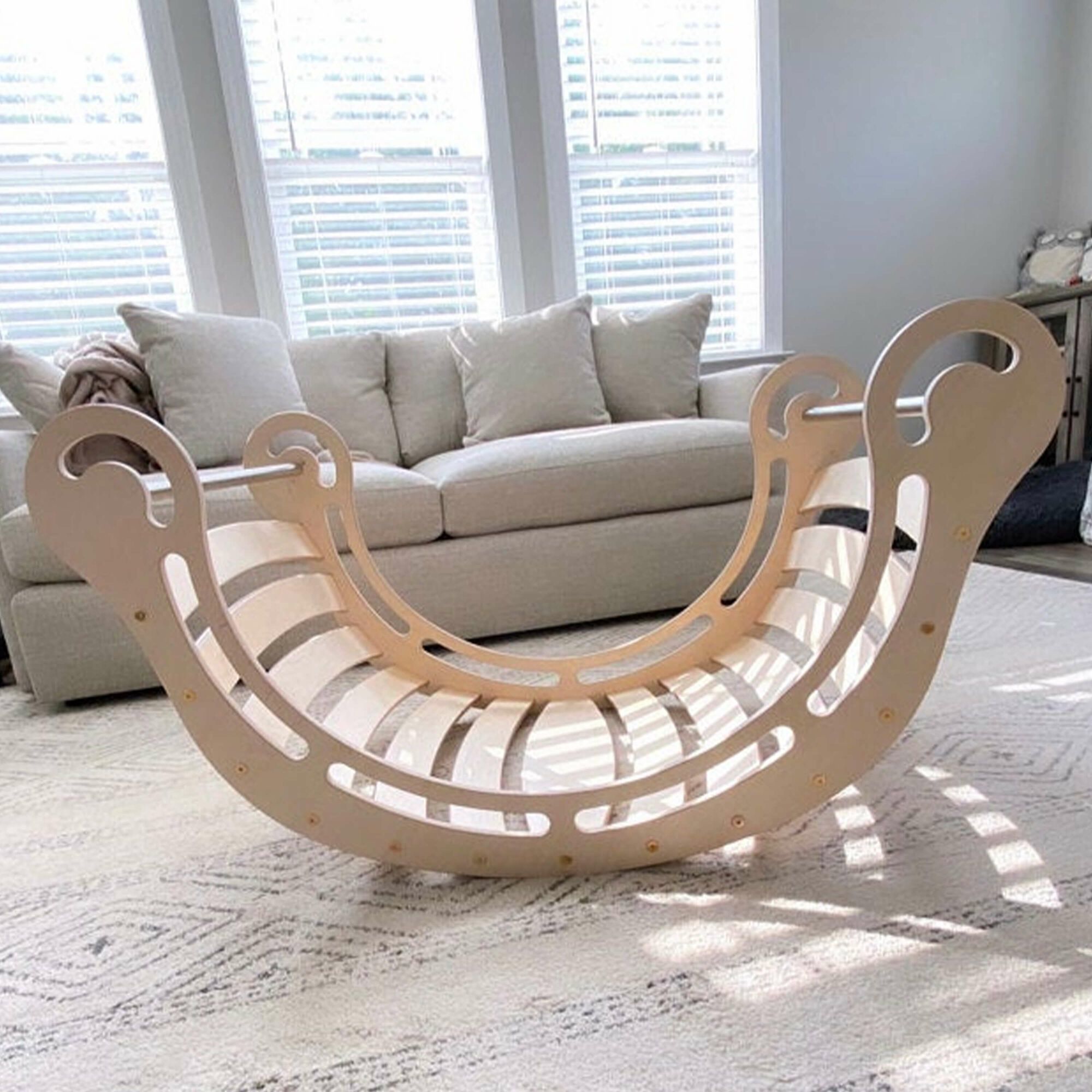 KateHaa Houten XXL Waldorf Rocker Naturel