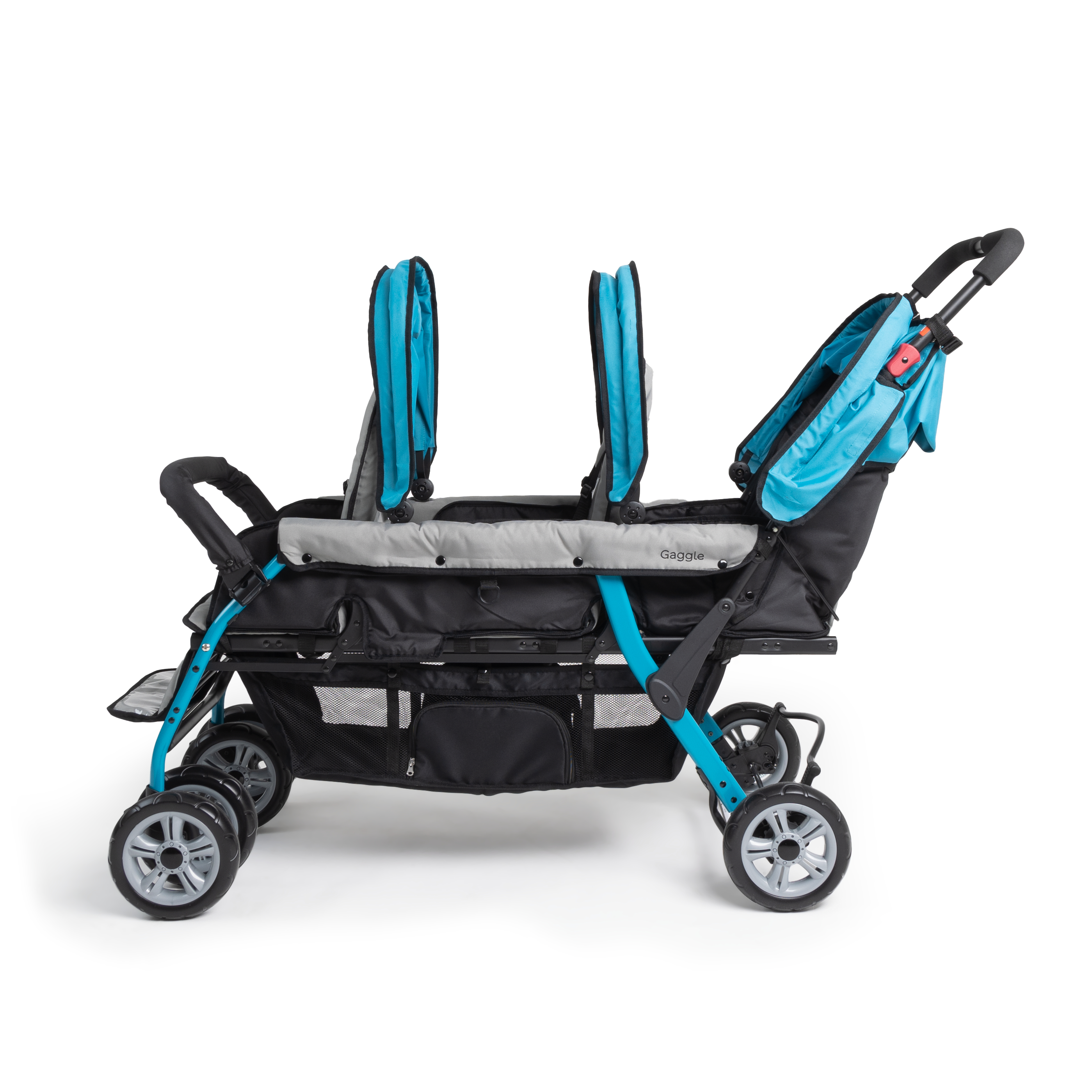 Gaggle Poussette 3 places Compass turquoise