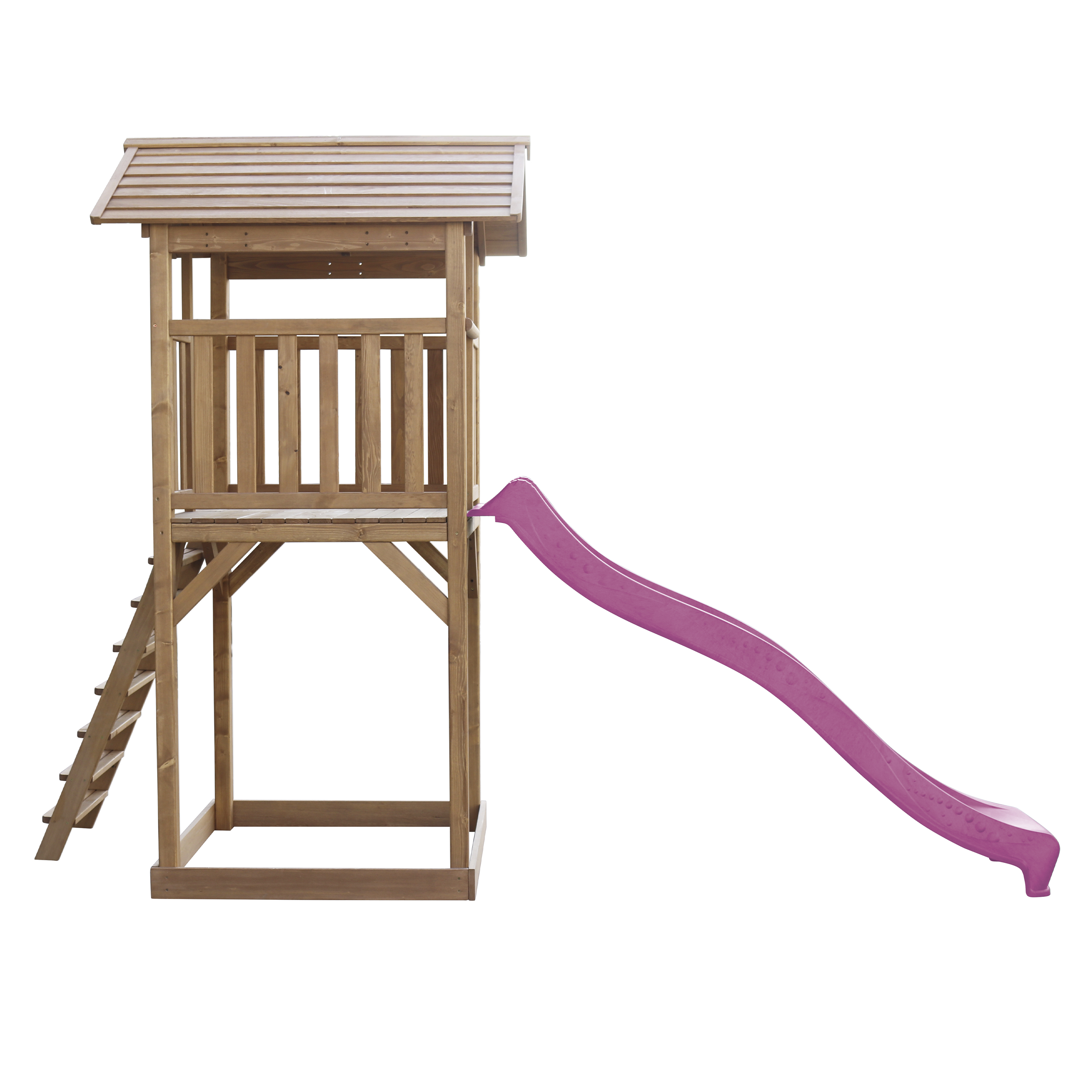 AXI Beach Tower Brown - Purple Slide-8720365061707 AXI Beach Tower Brown - Purple Slide