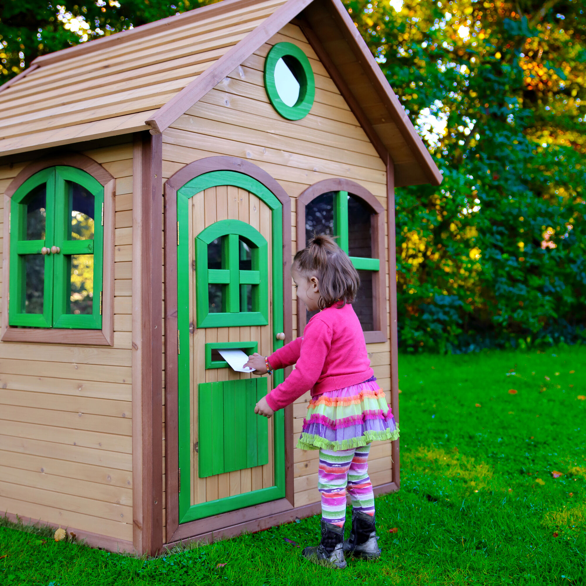 AXI Julia Playhouse Brown/green