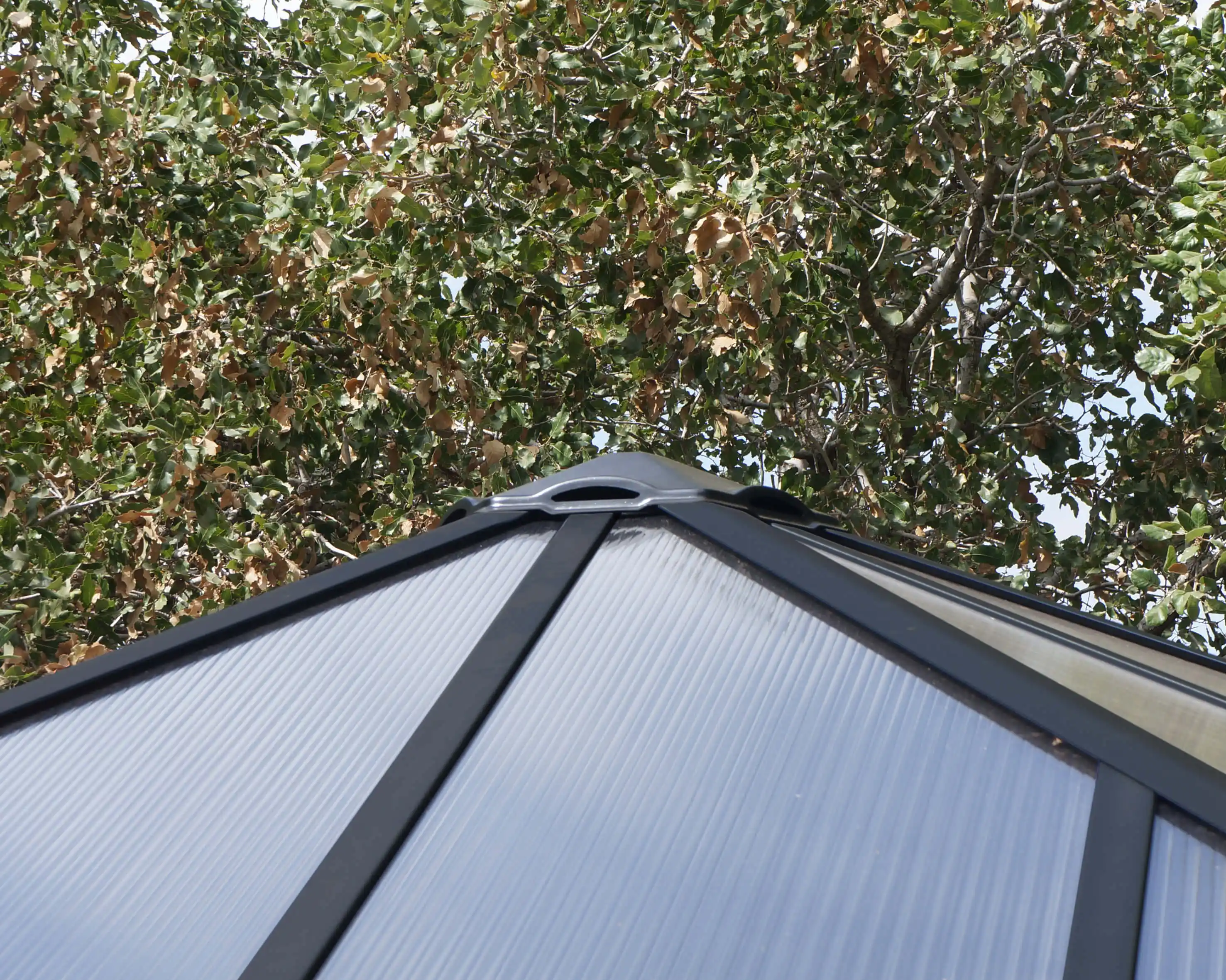 Canopia Palermo 360X360 cm tuinpaviljoen Donkergrijs Brons-7290103123604 Canopia Palermo 360X360 cm tuinpaviljoen Donkergrijs Brons