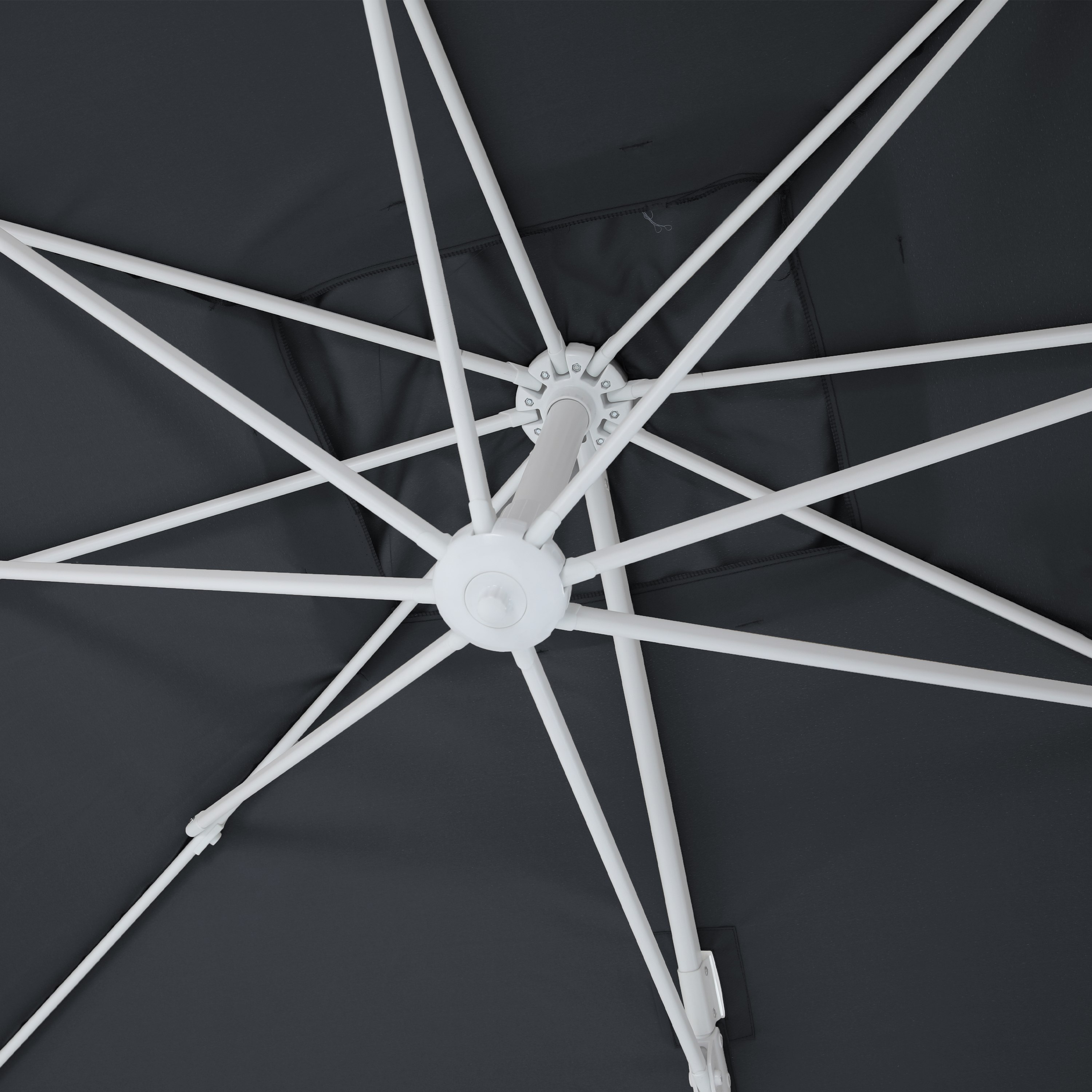 AXI Coco Floating Parasol 200x300cm White/Grey 