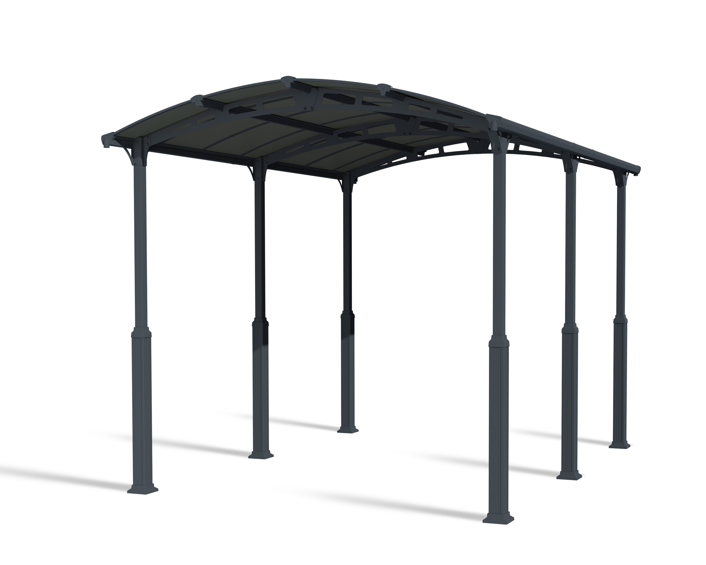 Canopia Alpine 507X360X307 cm RV Carport en Boothuis Donkergrijs Brons-7290108601114 Canopia Alpine 507X360X307 cm RV Carport en Boothuis Donkergrijs Brons