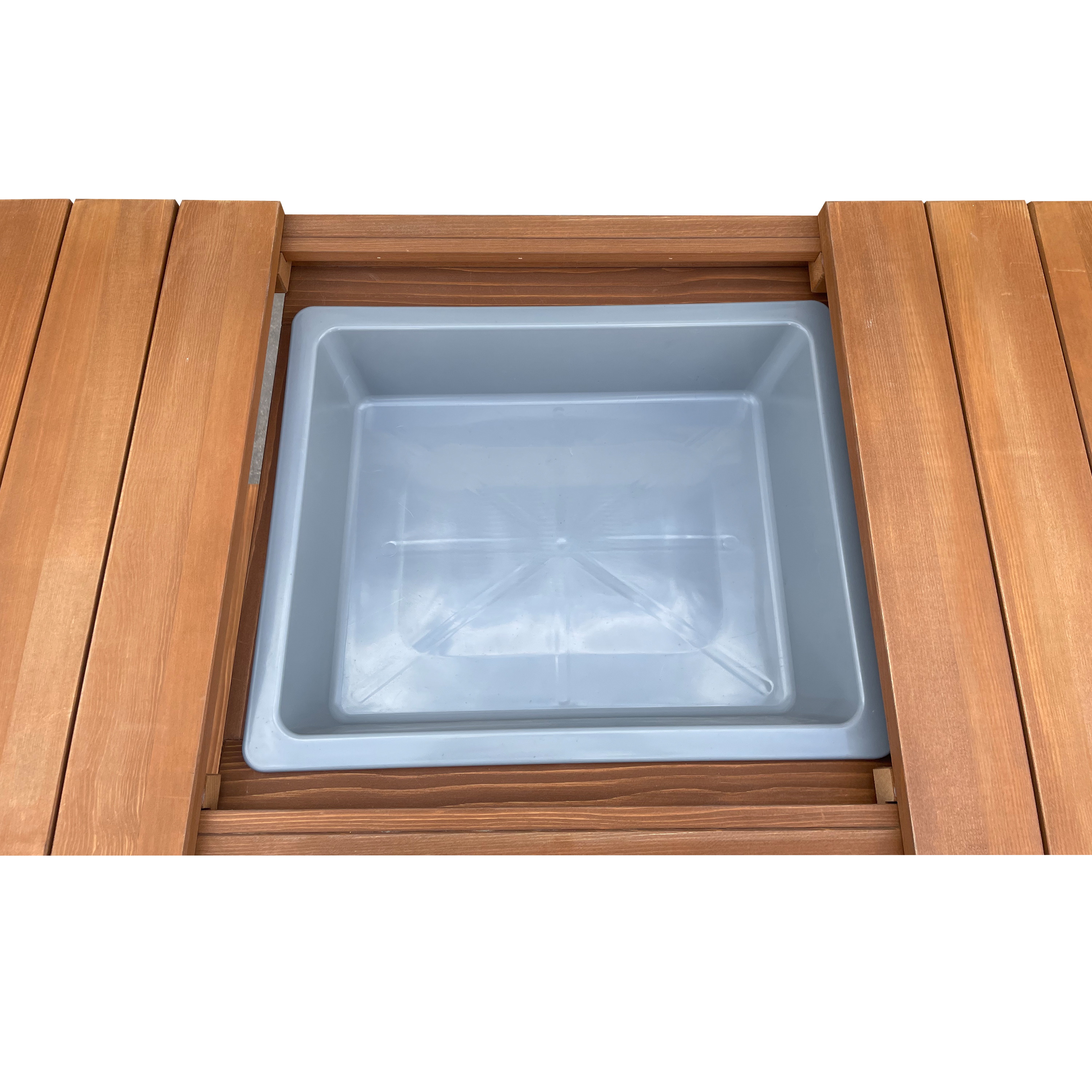 AXI Potting Table with Sliding Worktop Brown