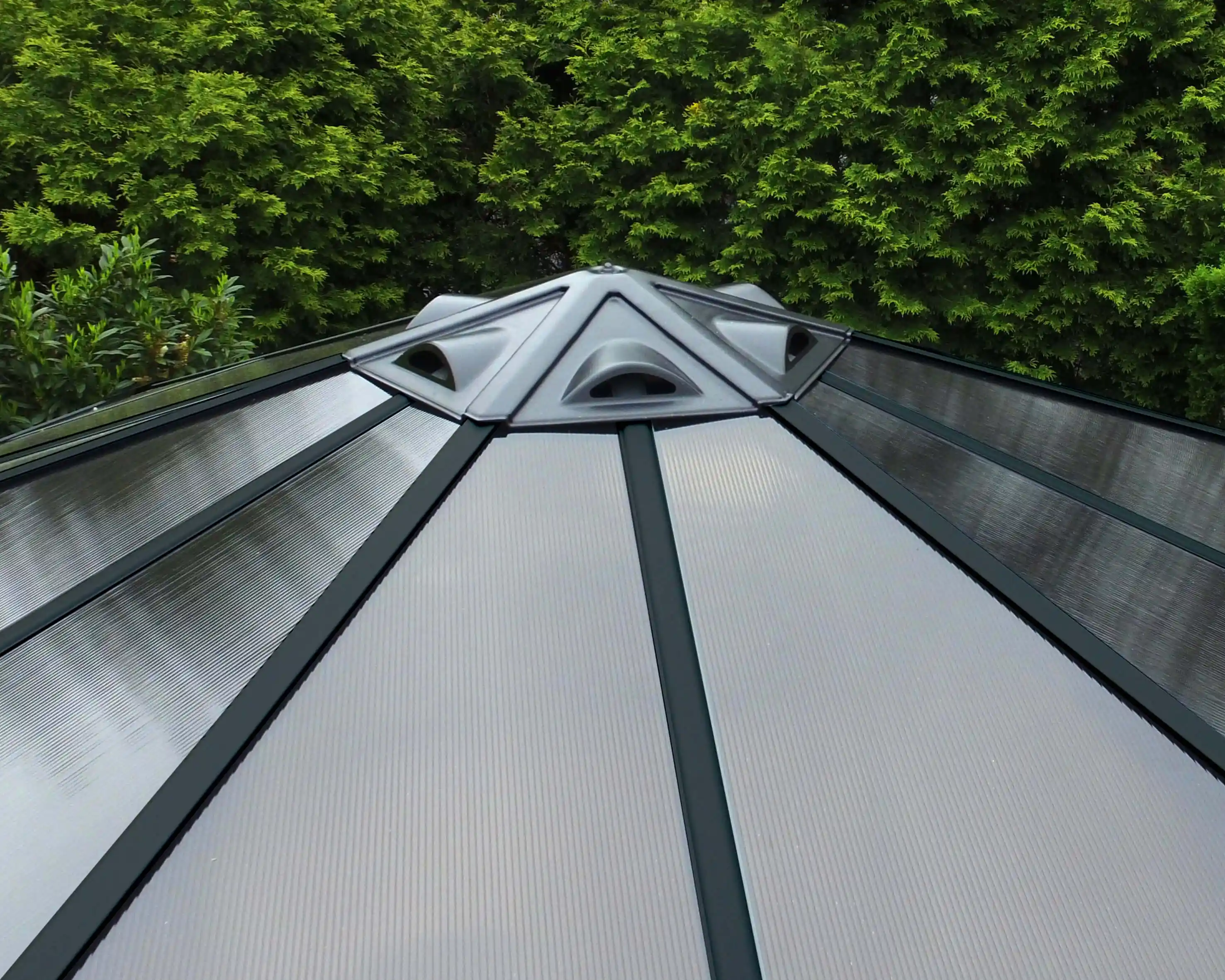 Canopia Monaco 390X450X290 cm Tuinpaviljoen Donkergrijs Brons-7290108130232 Canopia Monaco 390X450X290 cm Tuinpaviljoen Donkergrijs Brons