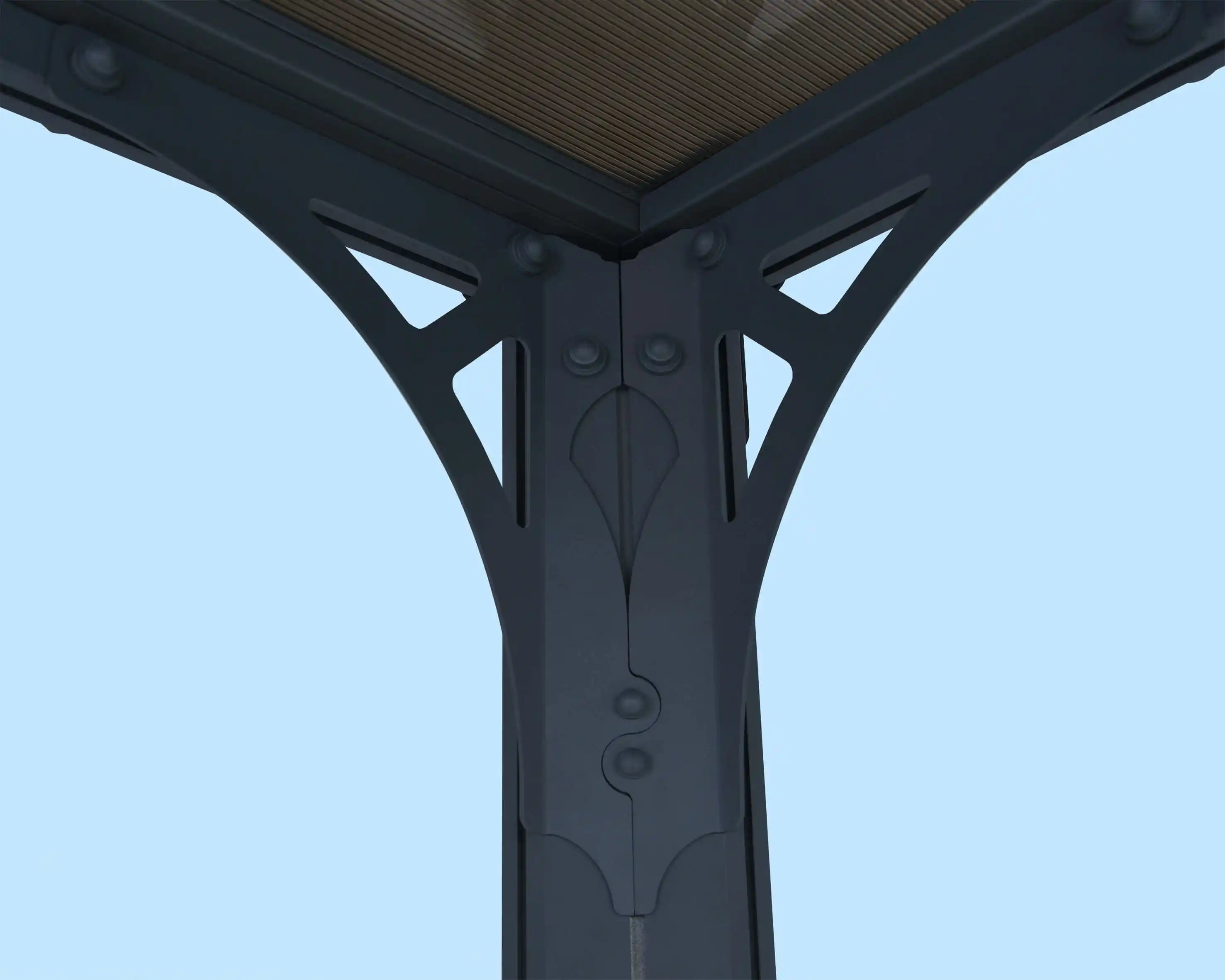 Canopia Milano 426X309 cm Pergola Grise foncé/Bronze Canopia Milano 426X309 cm Pergola Grise foncé/Bronze