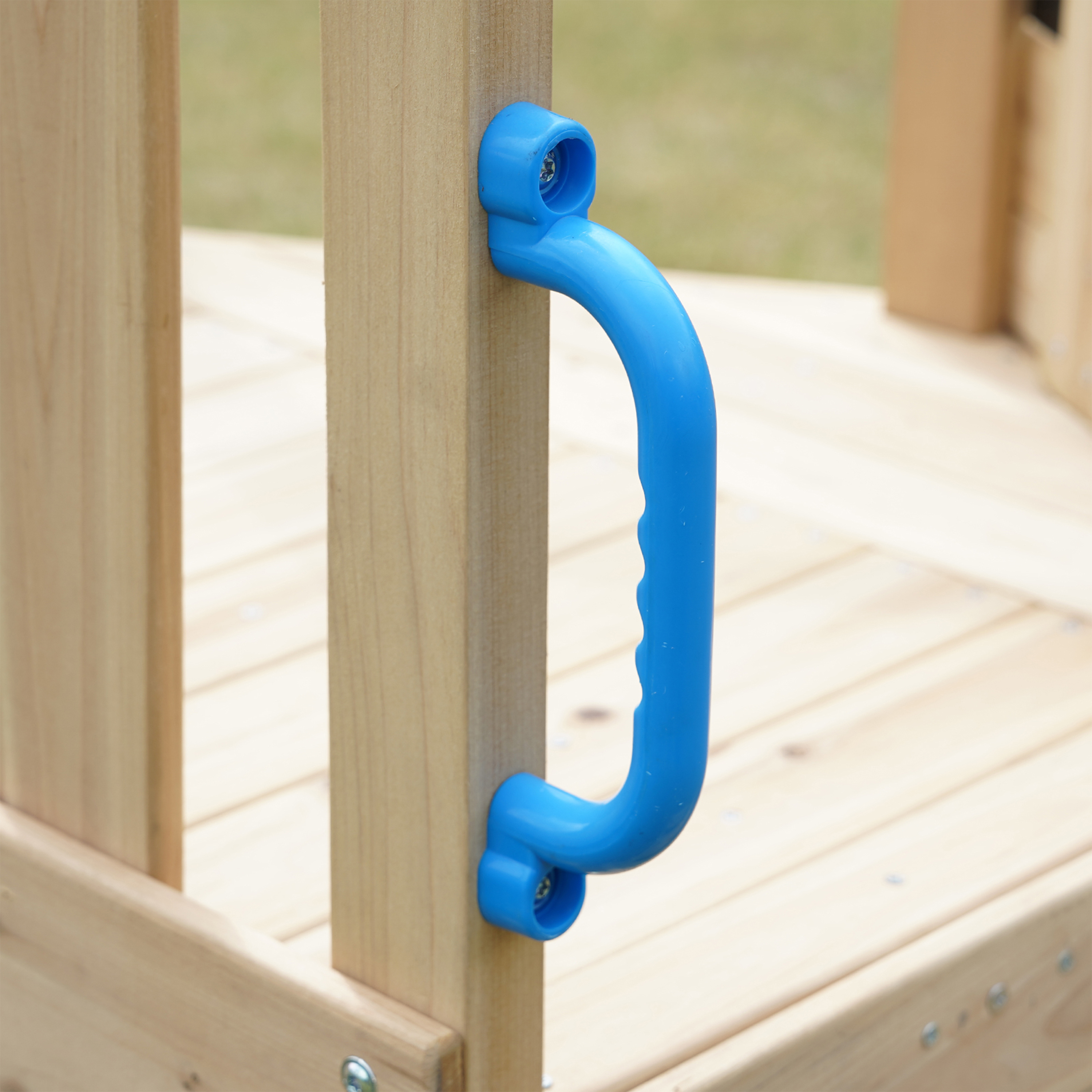 AXI Timo Mini Climbing Frame with Baby Swing. Climbing Wall and Chalkboard – Pastel Green Slide