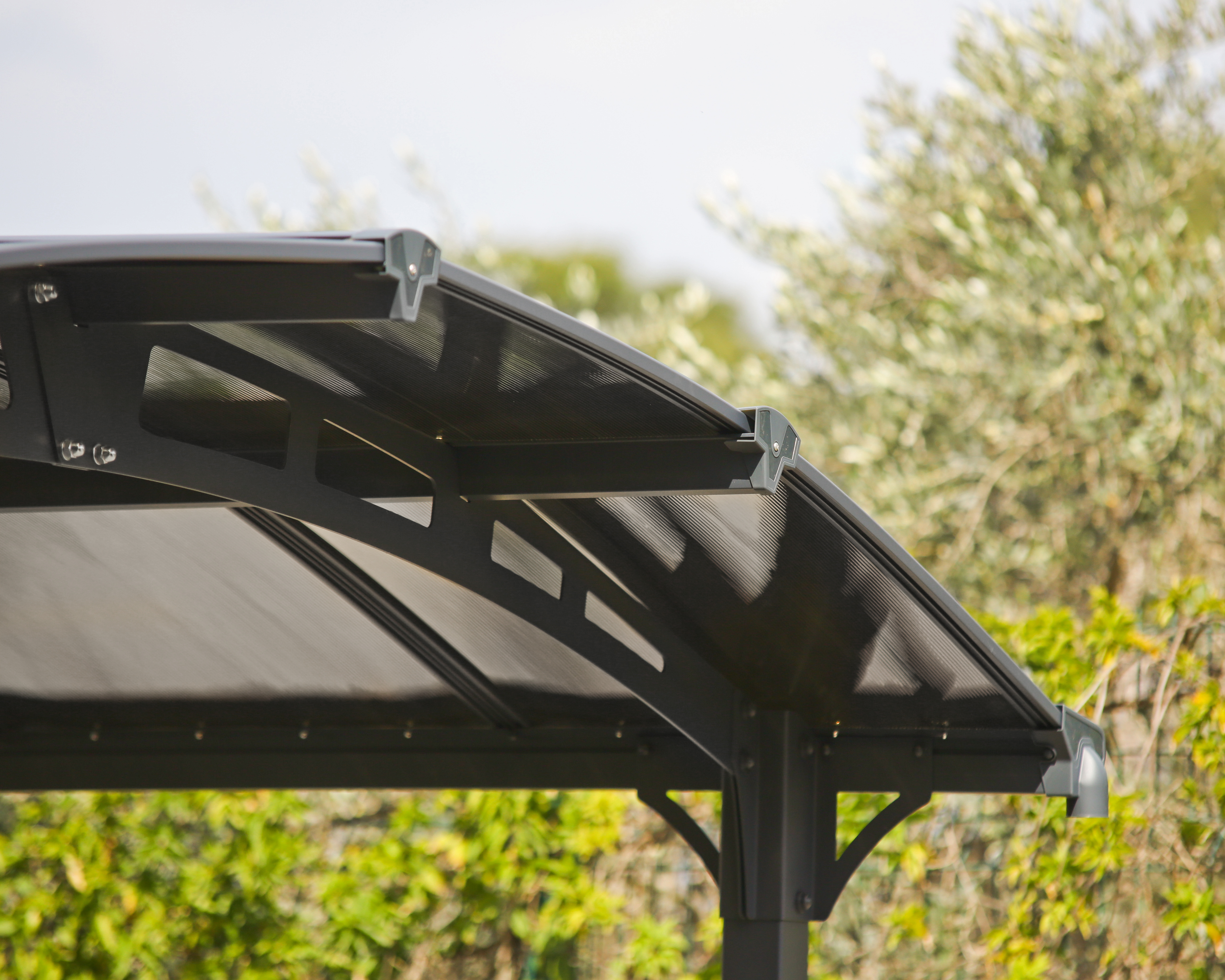 Canopia Alpine 1077X360X307 cm RV Carport en Boothuis Donkergrijs Brons-7290108601145 Canopia Alpine 1077X360X307 cm RV Carport en Boothuis Donkergrijs Brons