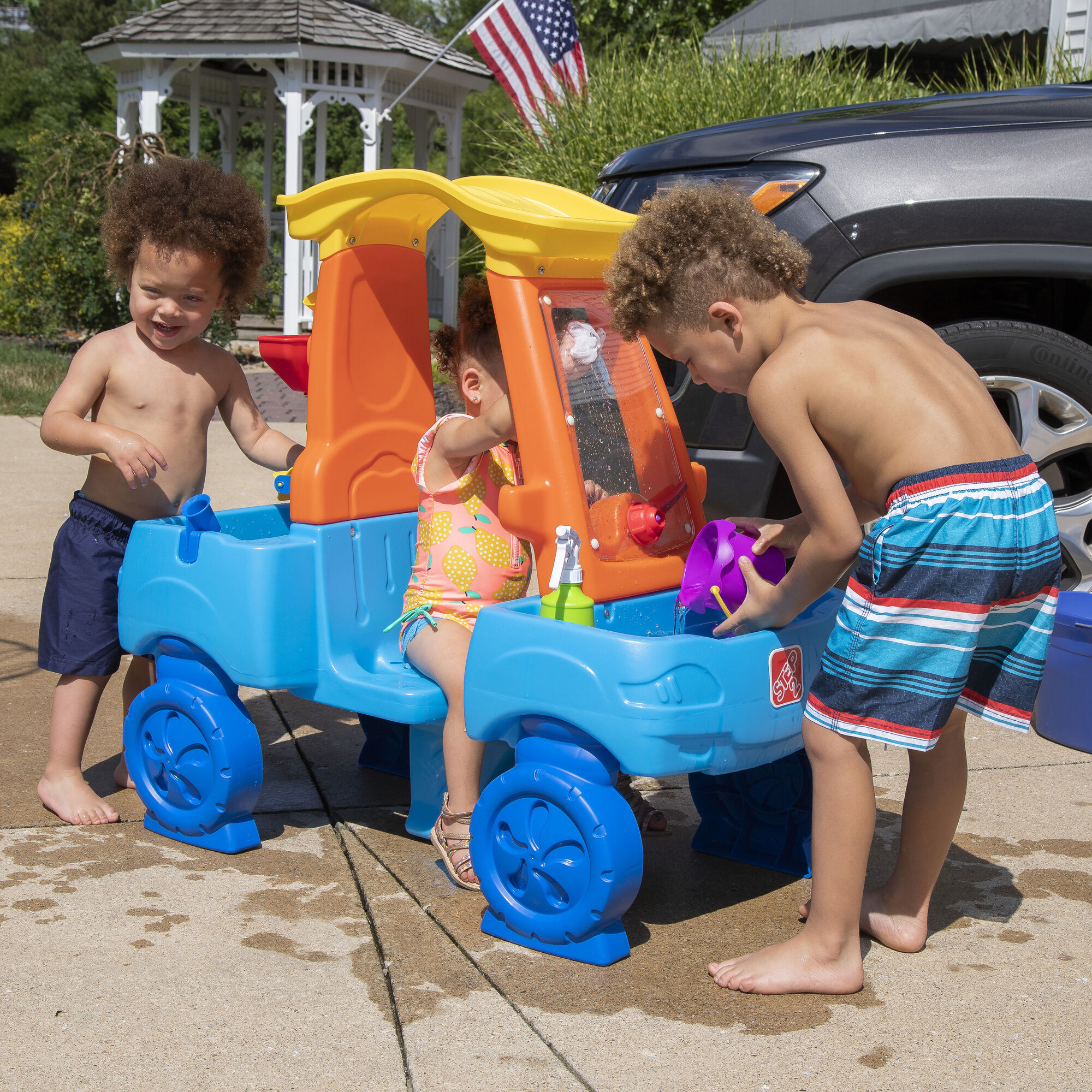 Step2 Car Wash Splash Center Porteur 