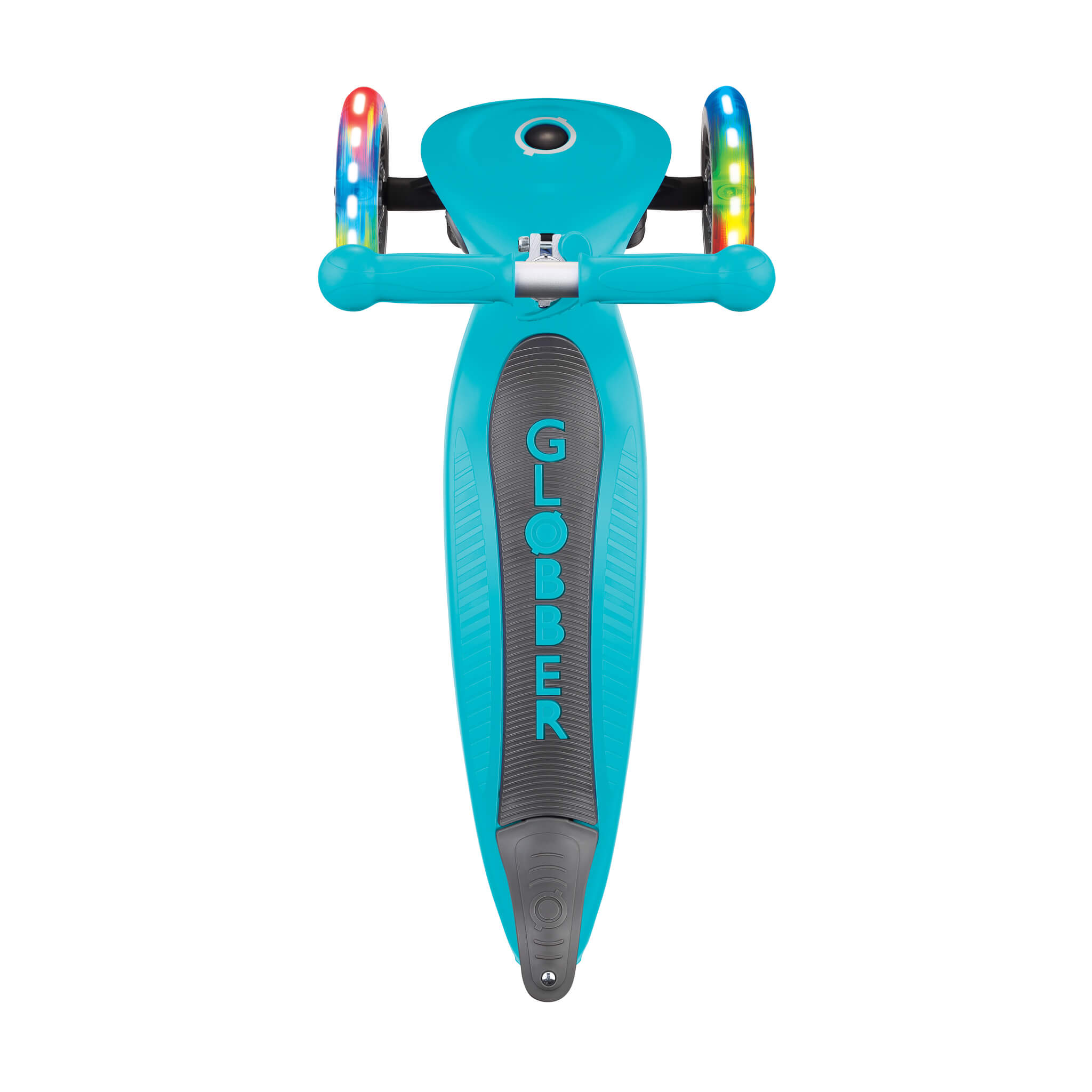 Globber Primo Foldable Lights Step Pastel Turquoise