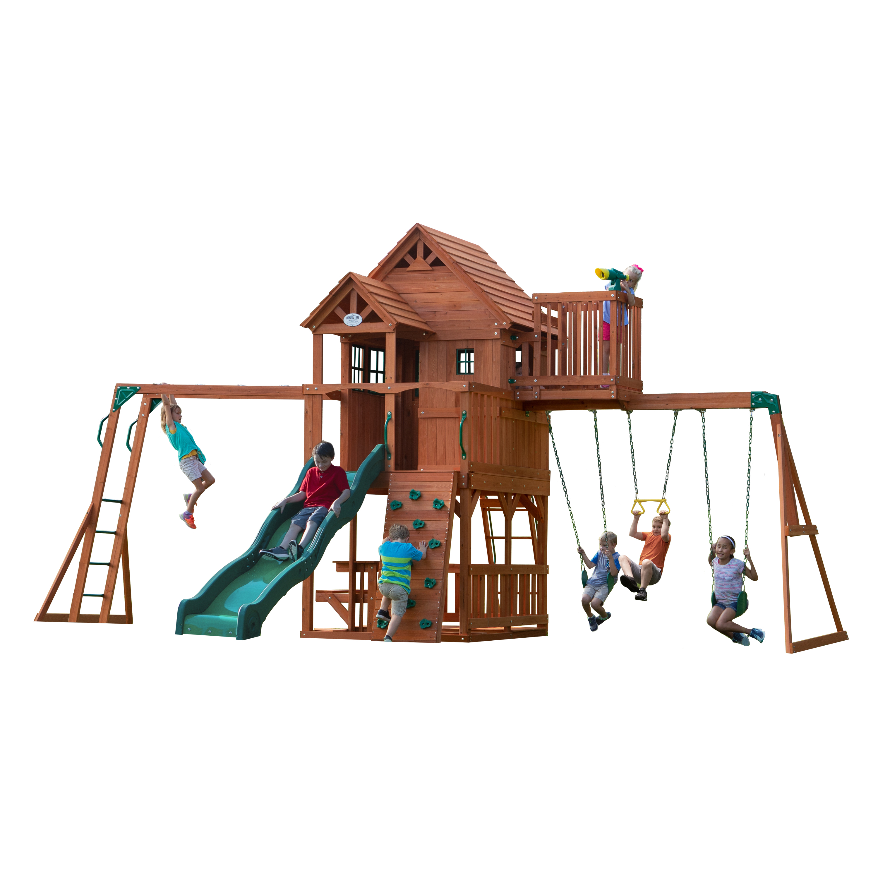 Backyard Discovery Skyfort II Climbing Frame