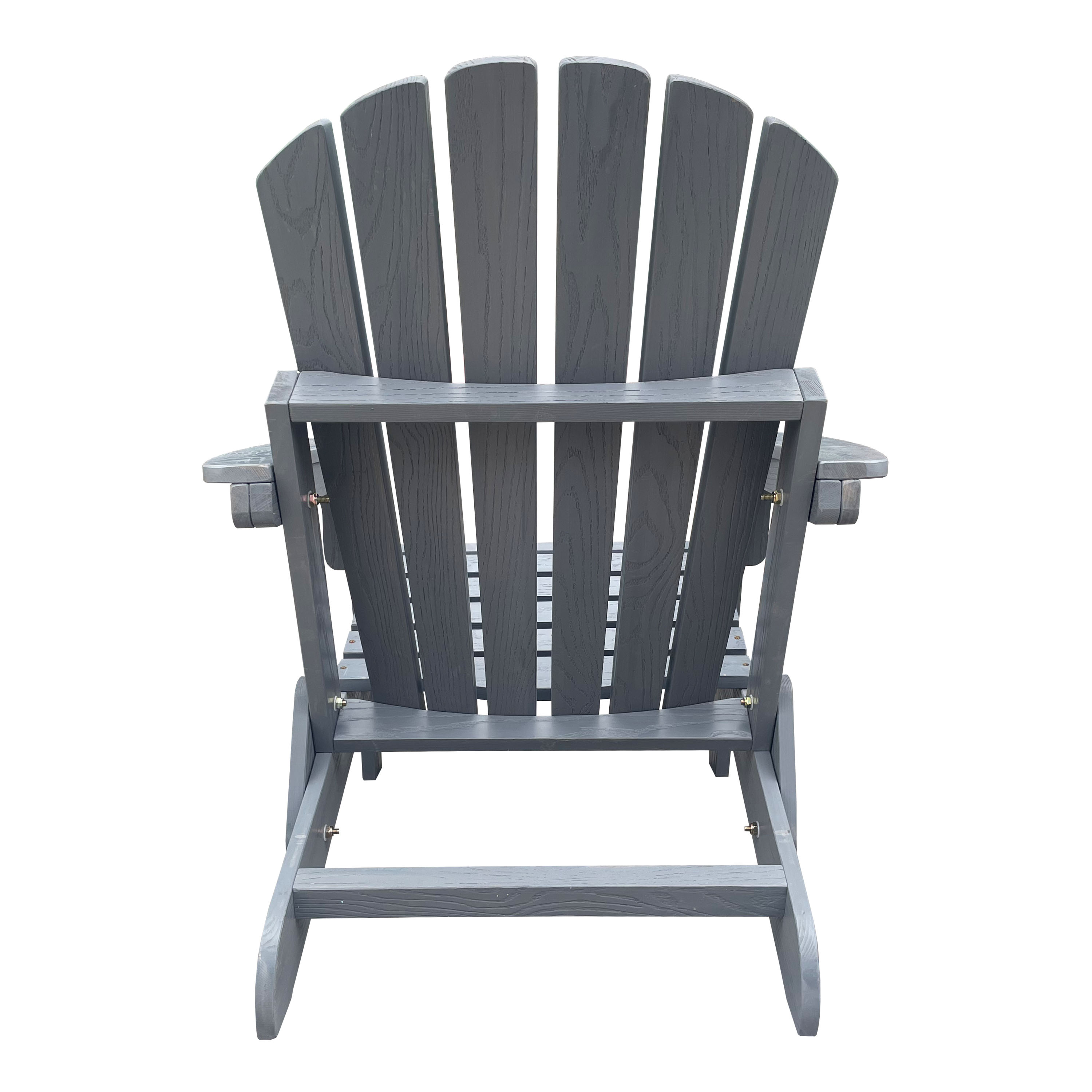 AXI Rosalie Folding Adirondack Chair Grey