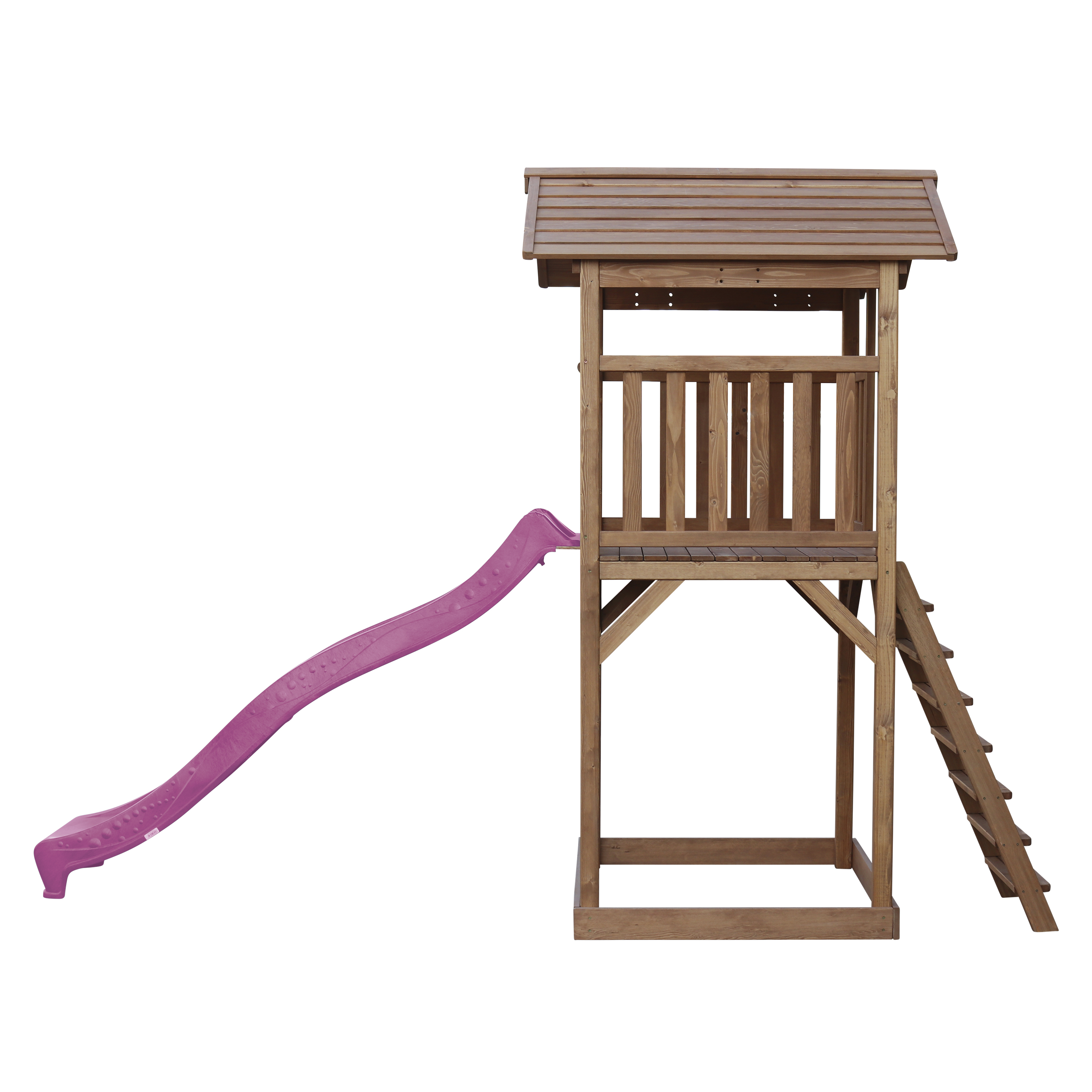 AXI Beach Tower Brown - Purple Slide-8720365061707 AXI Beach Tower Brown - Purple Slide