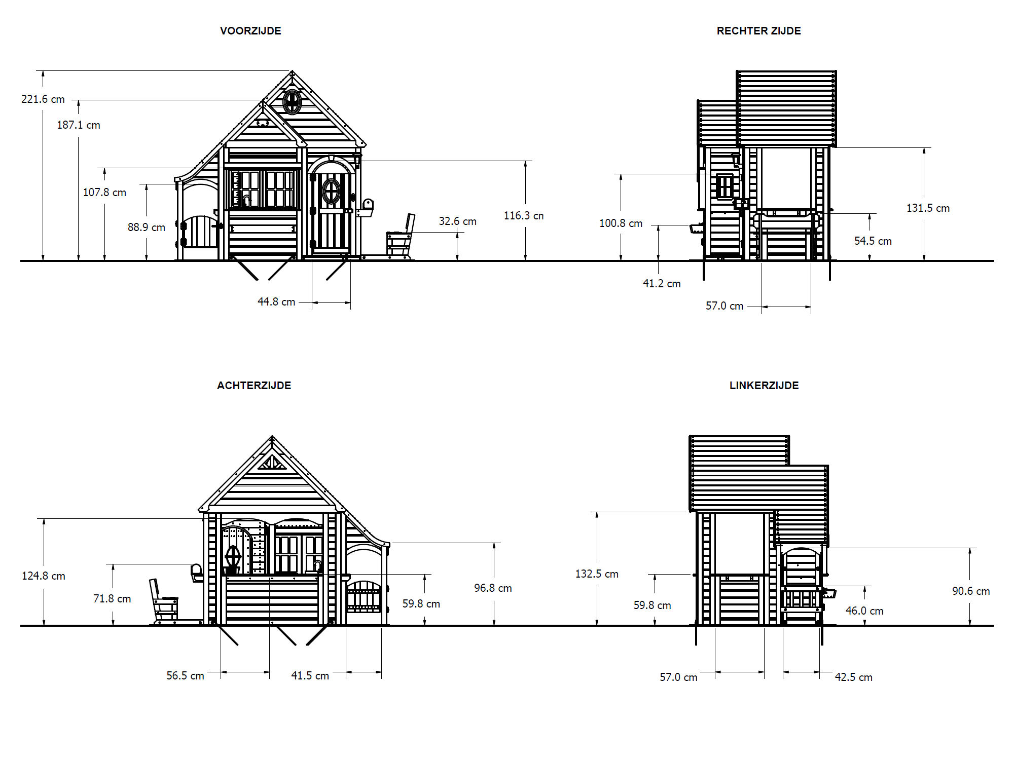 Backyard Discovery Spring Cottage Maisonnette en bois