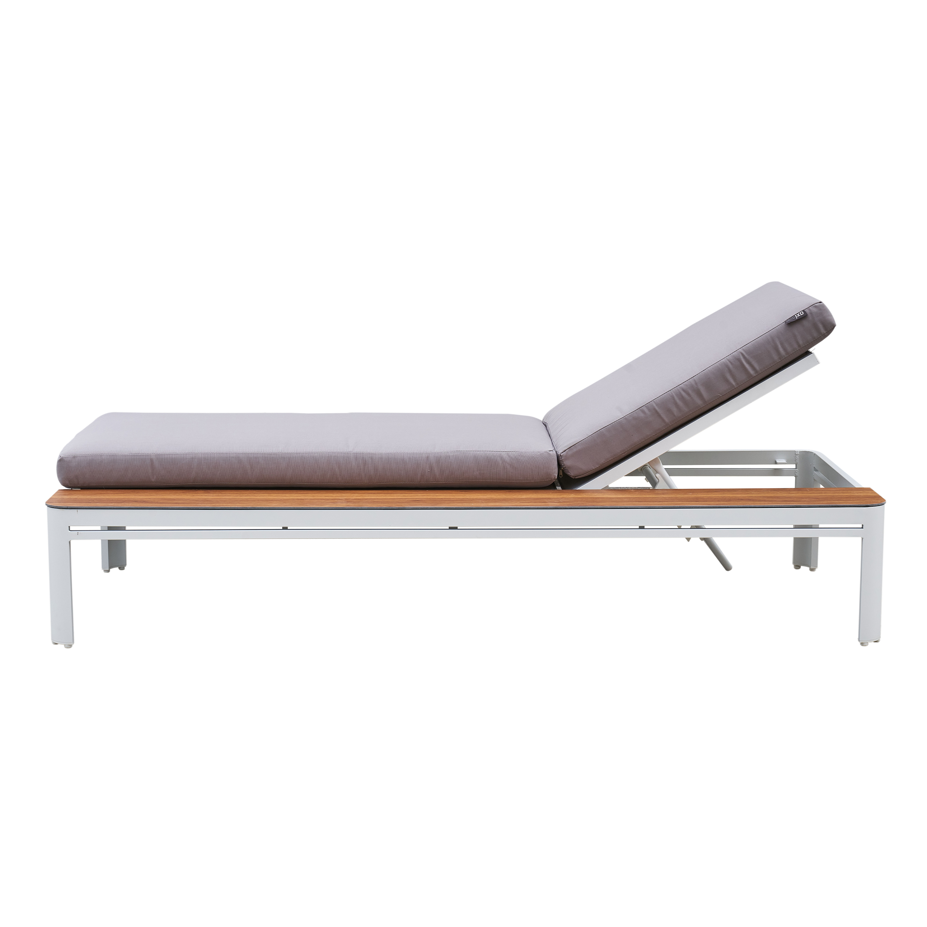 AXI Kira Lounger with table White/grey