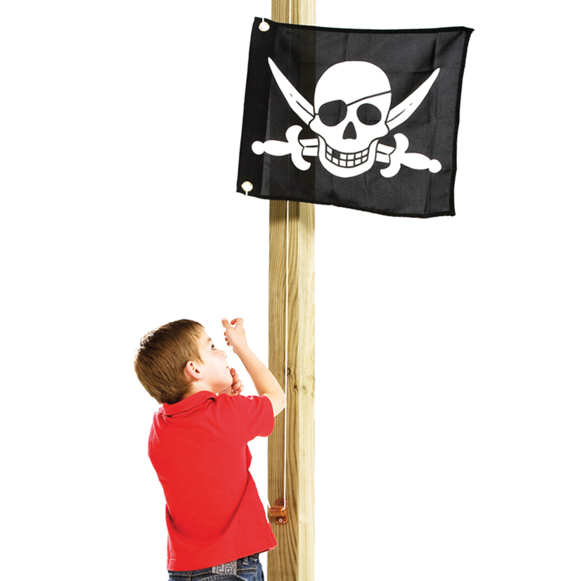 AXI Drapeau pirate avec système de levage