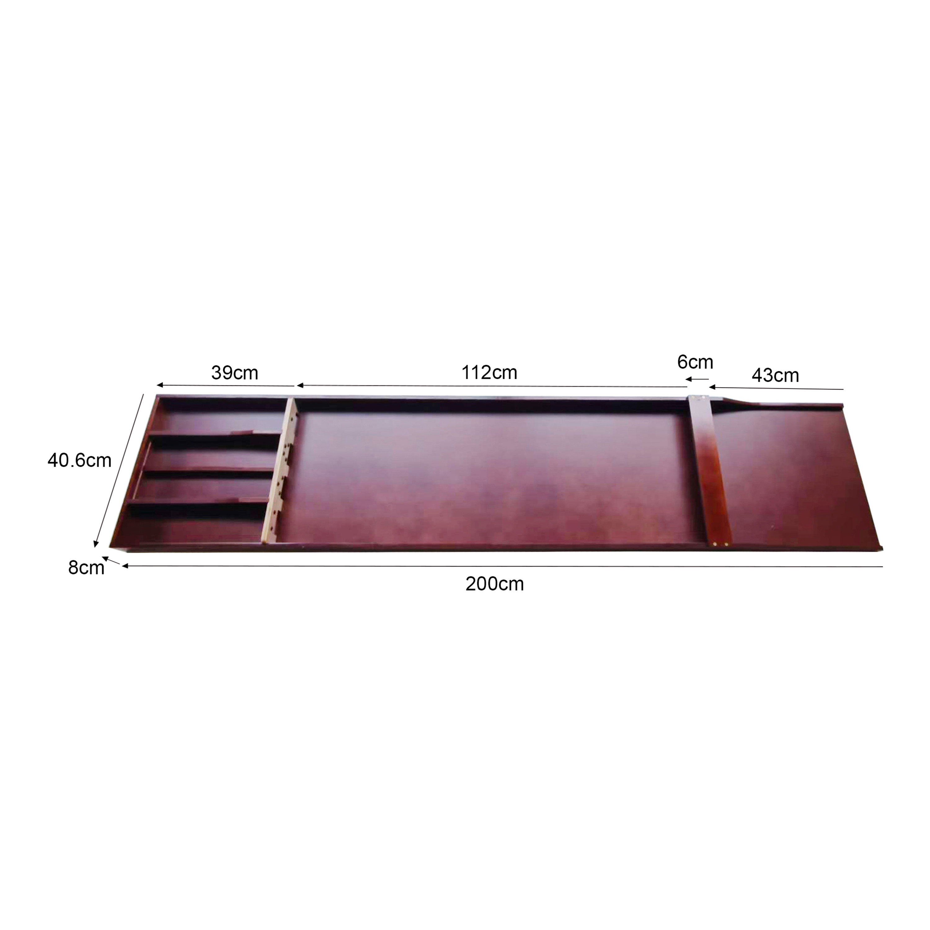 Cougar Dutch Shuffleboard Classic Competition Dark Brown 200cm