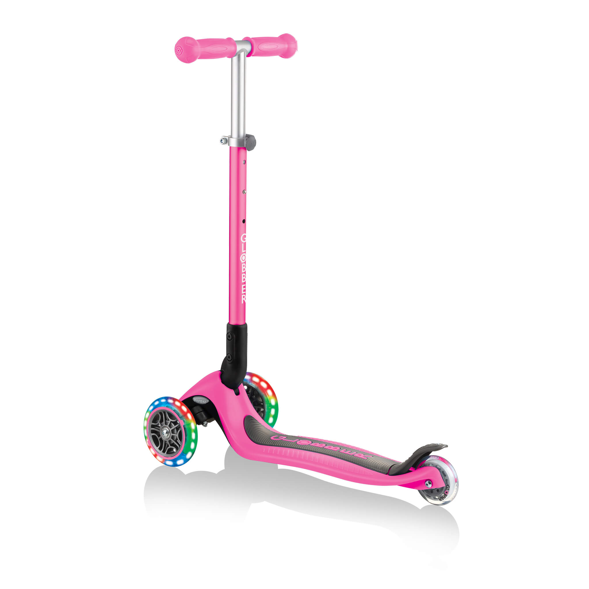 Globber Primo Foldable Lights Trottinette Rose