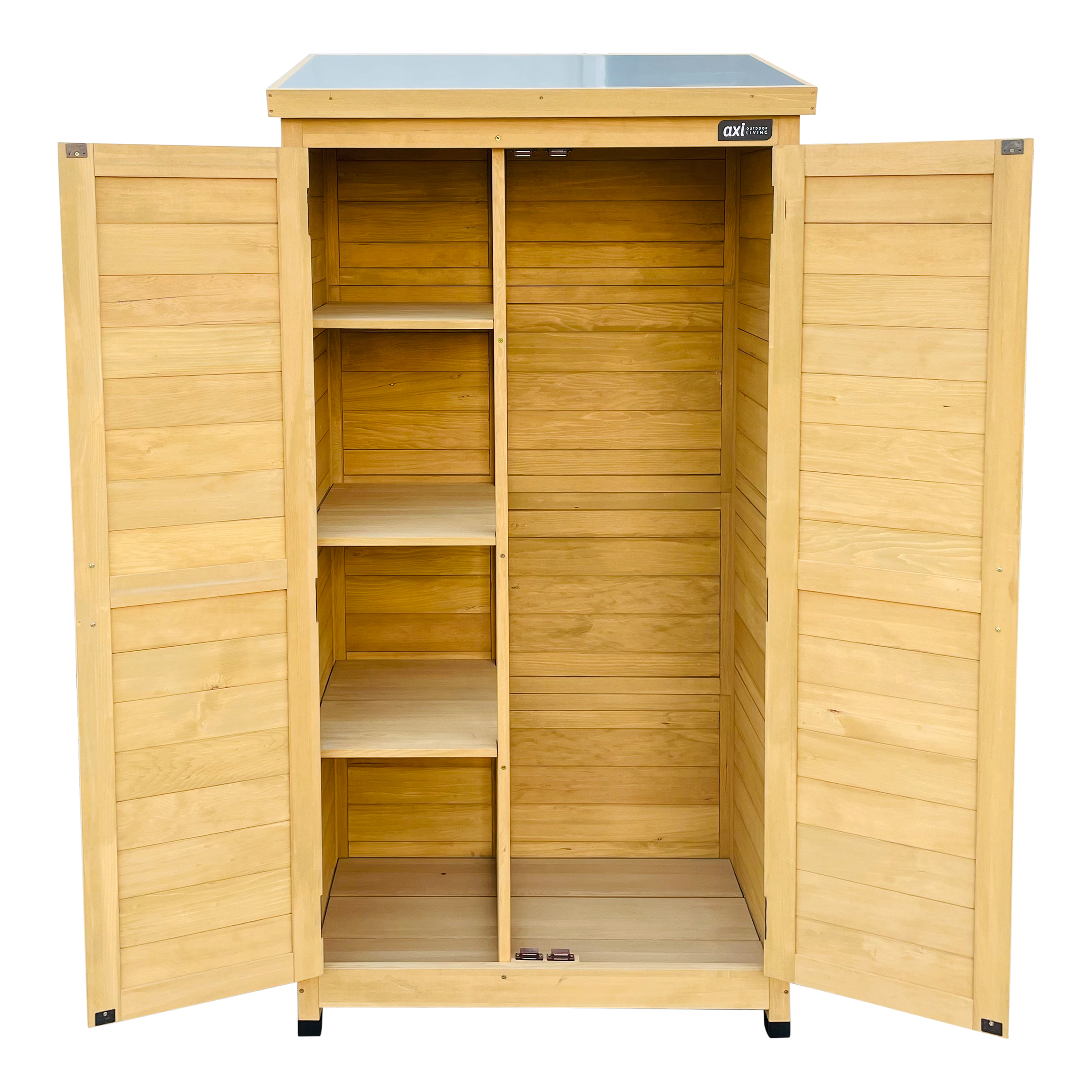 AXI Hugo Armoire de jardin en bois Marron  