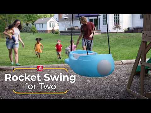 Step2 Rocket Swing Balançoire 2 places Rouge