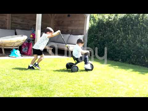 Sunny Tricycle avec barre de poussée amovible - Noir Sunny Tricycle avec barre de poussée amovible - Noir