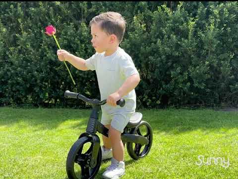 Sunny Balance Bike 3000 Draisienne en métal avec look en fibre de carbone