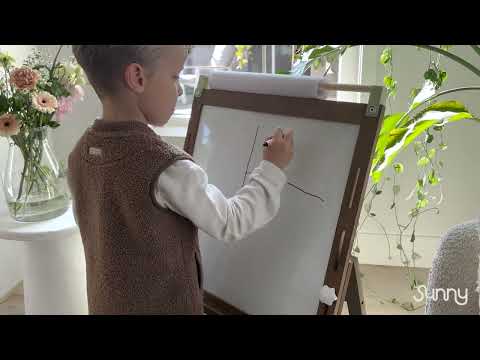 Sunny Lara Chevalet d'activités Marron