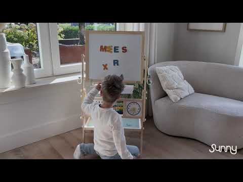 Sunny Nola Chevalet d'activités Naturel