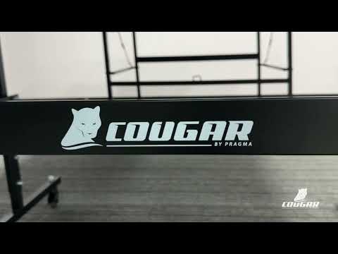 Cougar Table de Ping Pong Pro 2800 Indoor Pliable Bleue
