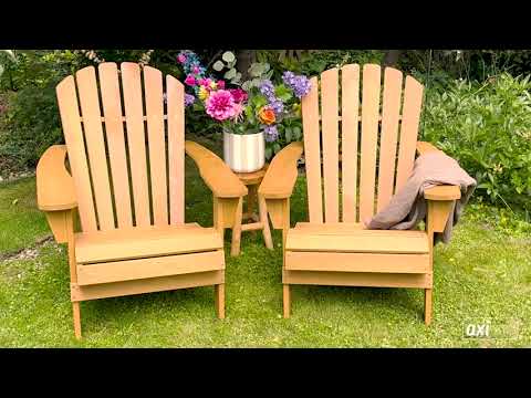 AXI Carmen Chaise Adirondack Bleu pastel