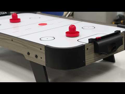 Cougar Mini Table d’Air Hockey 3 ft Chêne-Grise