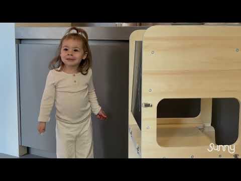 Sunny Mae Tour d’observation 2 en 1 Naturel